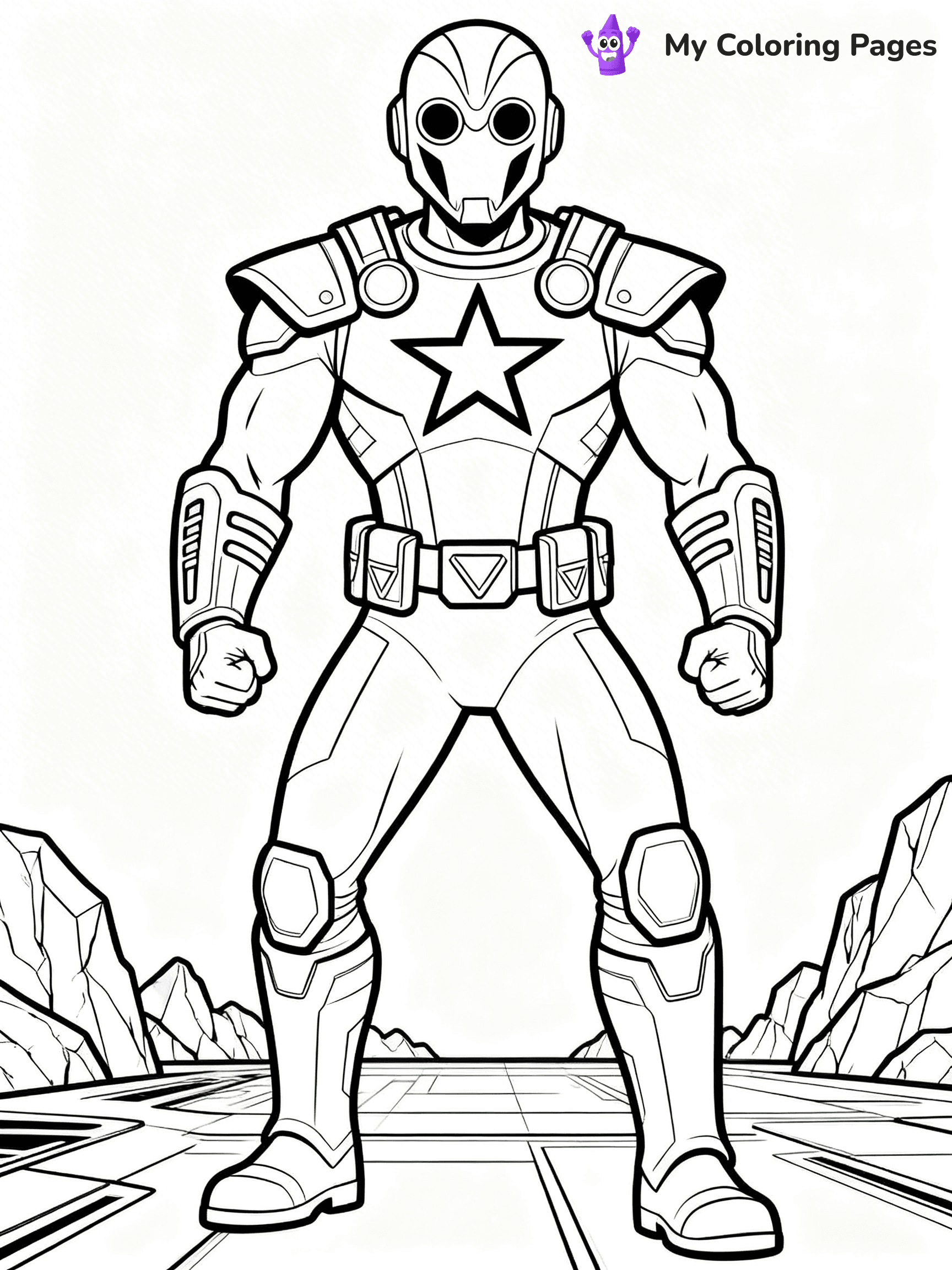 Captain Marvel Coloring Pages - 15
