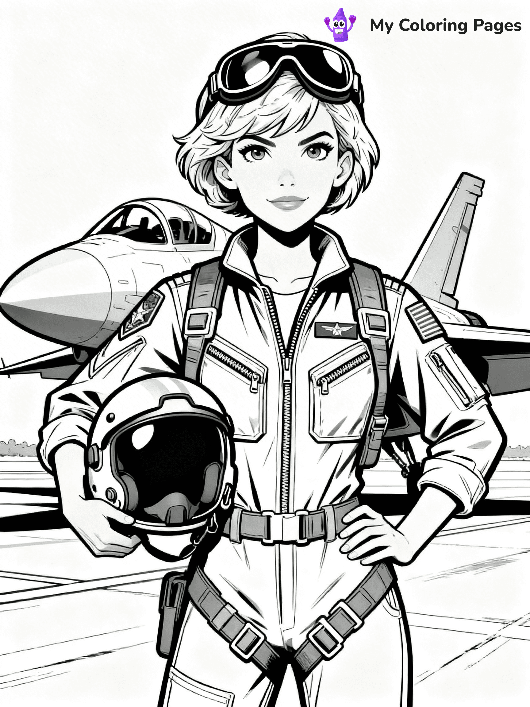 Captain Marvel Coloring Pages - 12