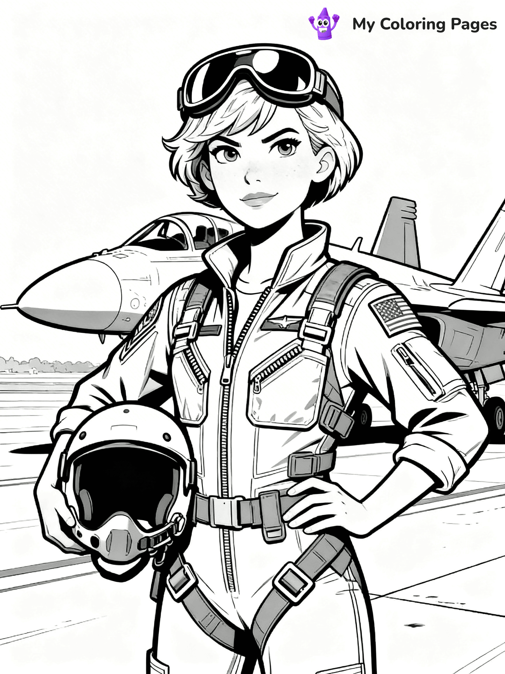 Captain Marvel Coloring Pages - 11