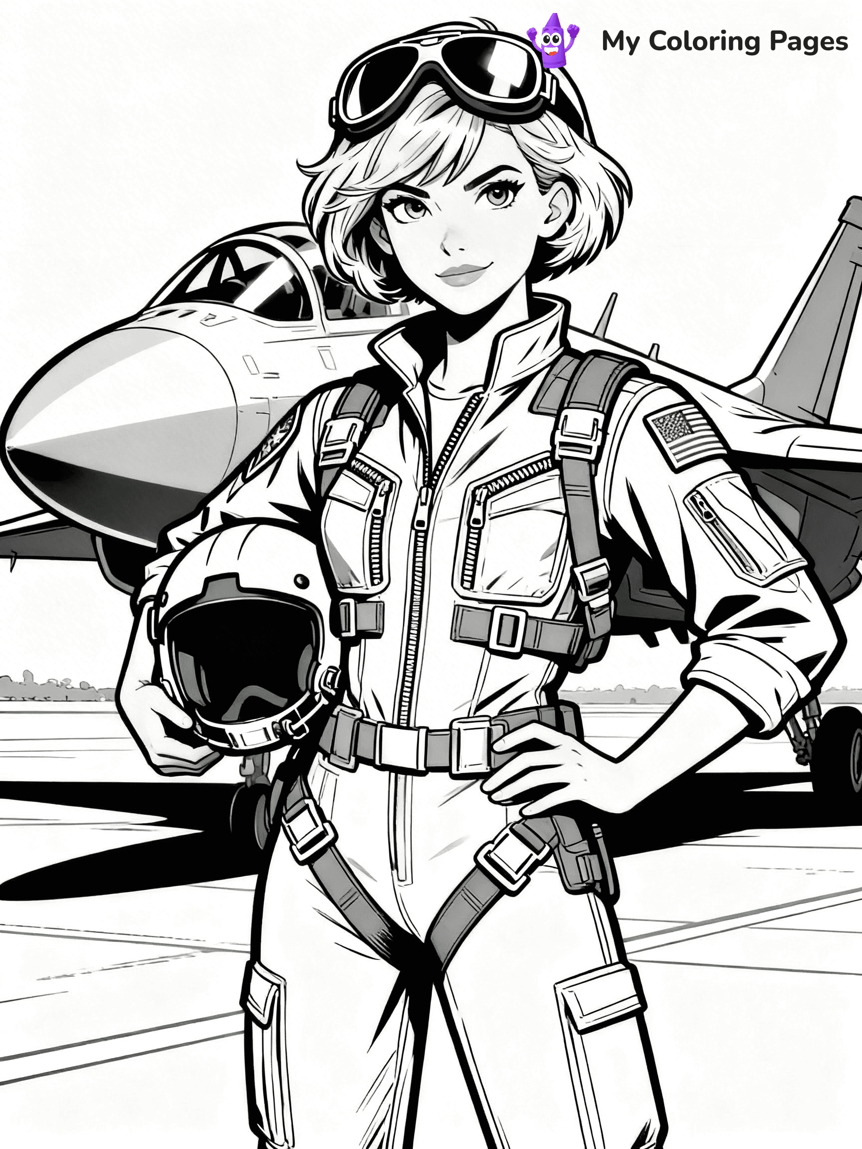 Captain Marvel Coloring Pages - 10