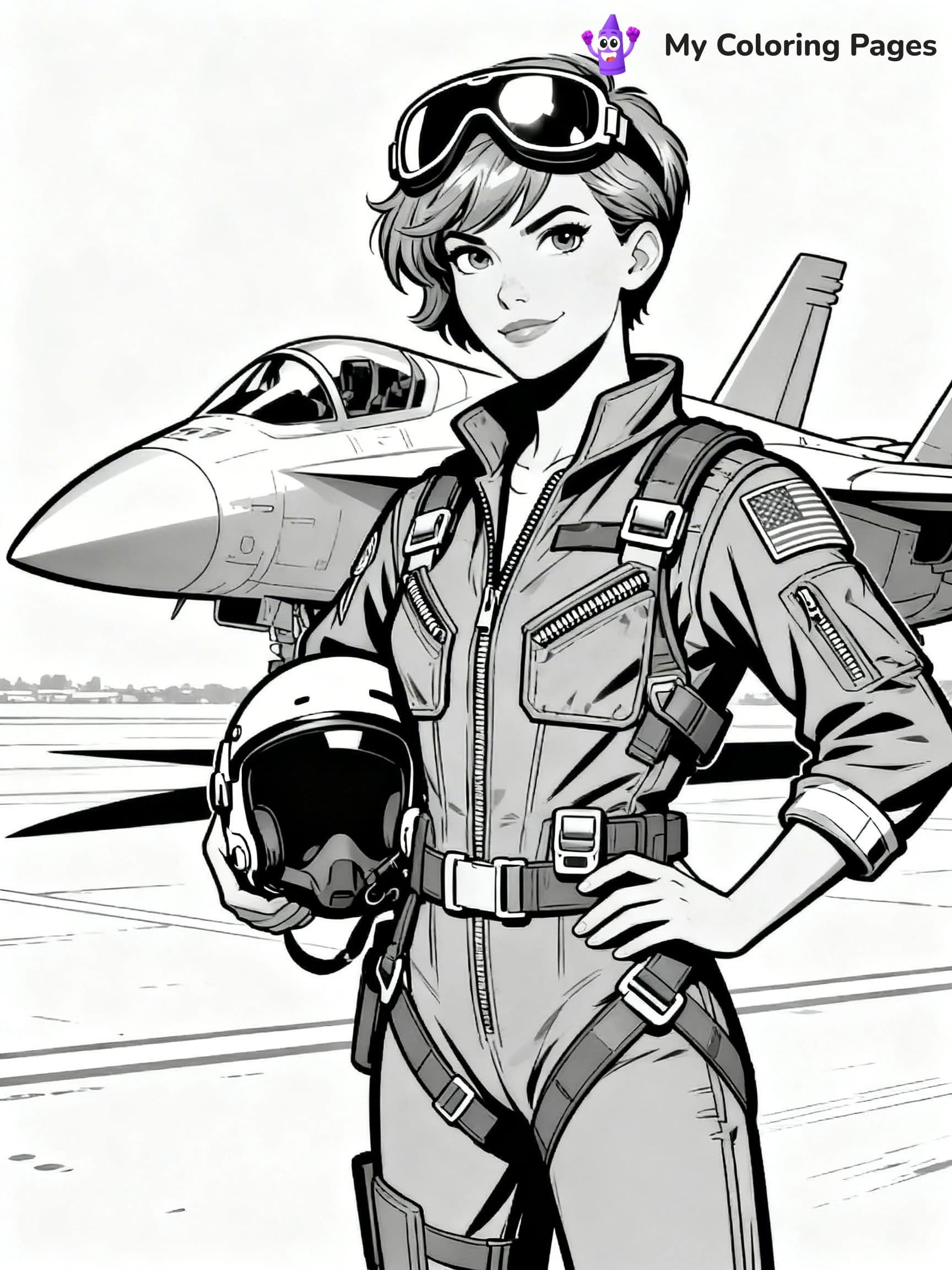 Captain Marvel Coloring Pages - 9