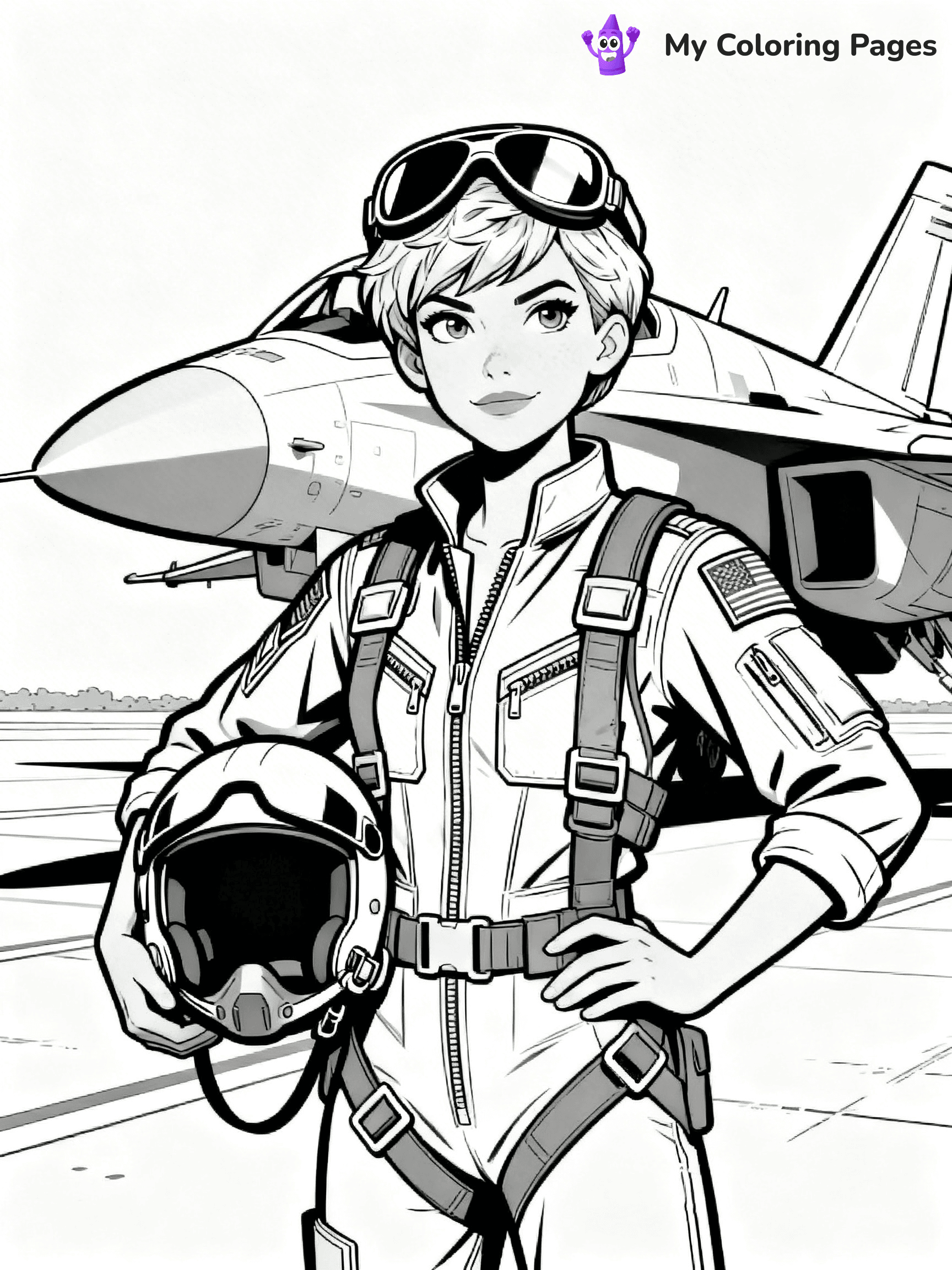 Captain Marvel Coloring Pages - 7