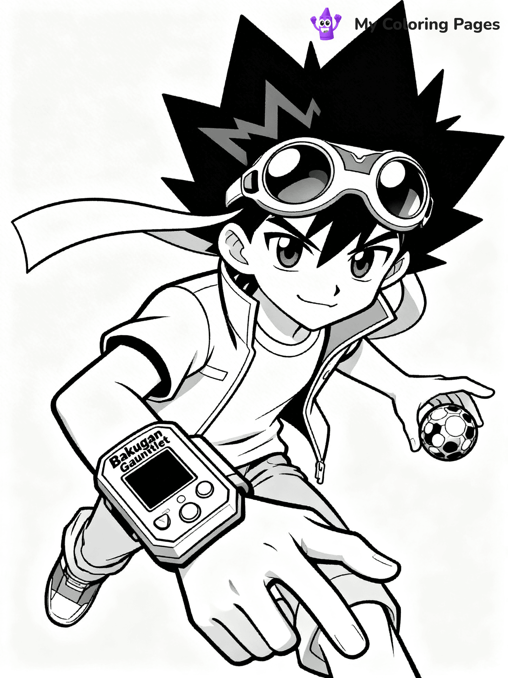 Bakugan Coloring Pages - 8