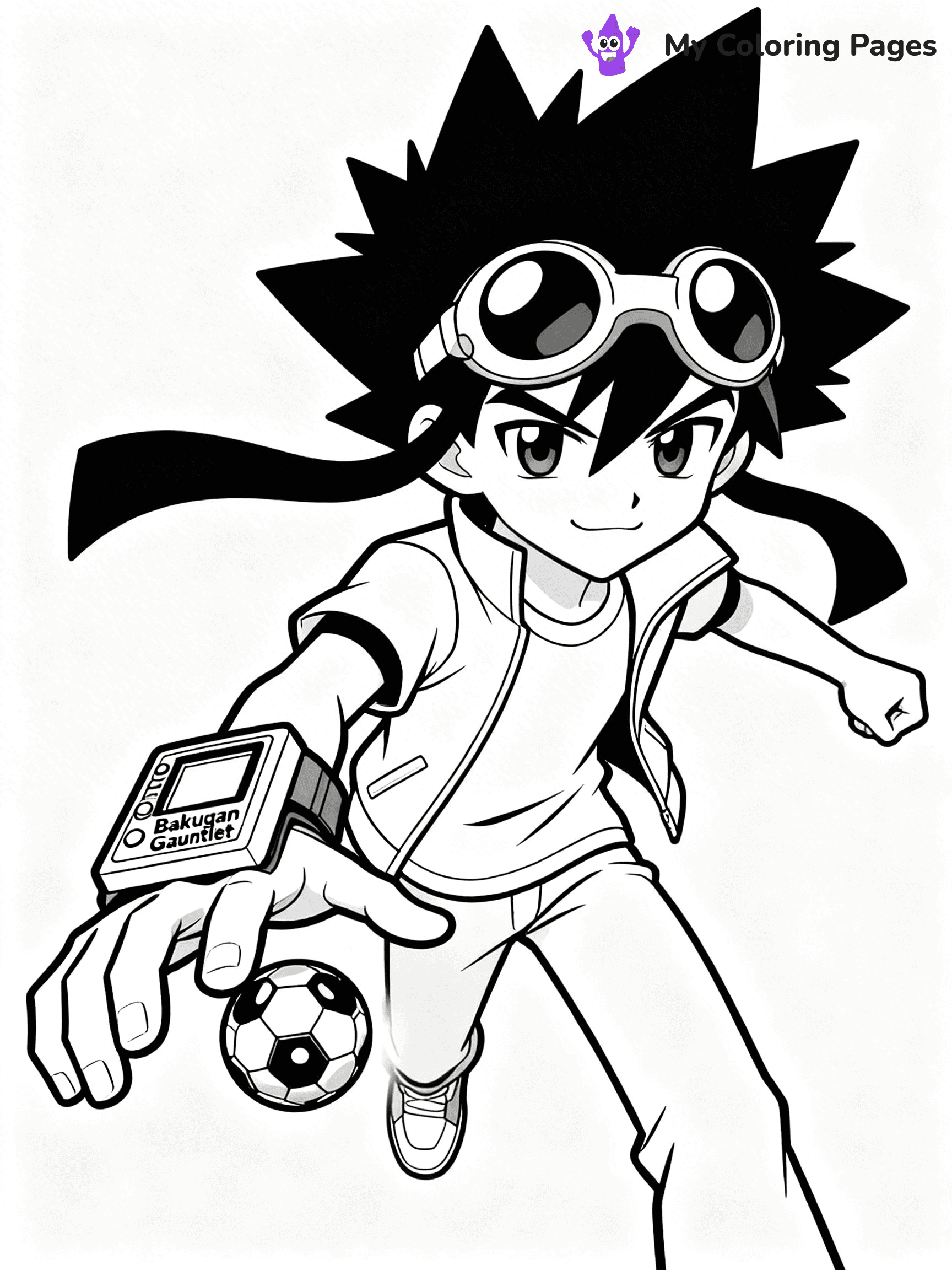 Bakugan Coloring Pages - 6