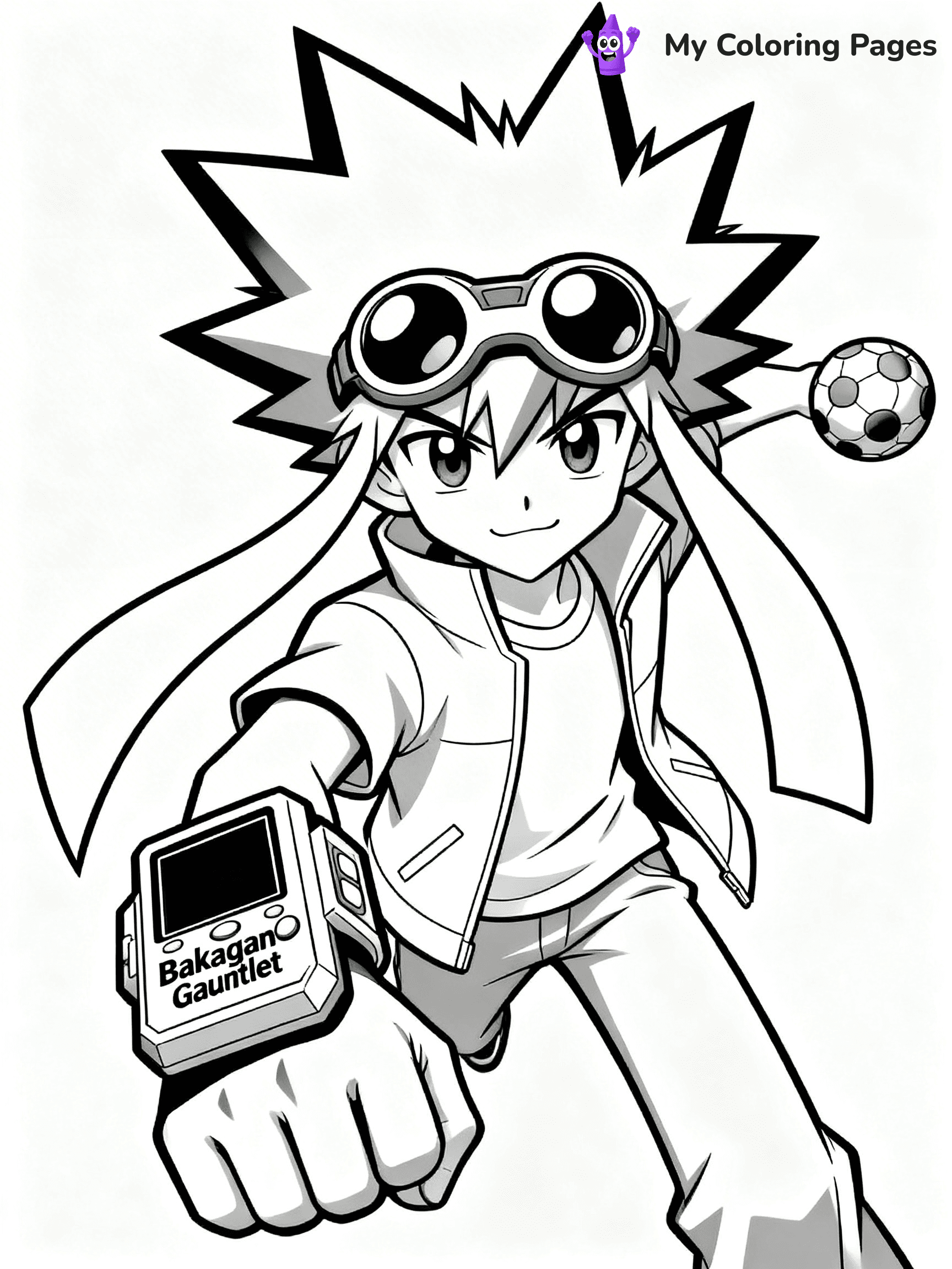 Bakugan Coloring Pages - 4