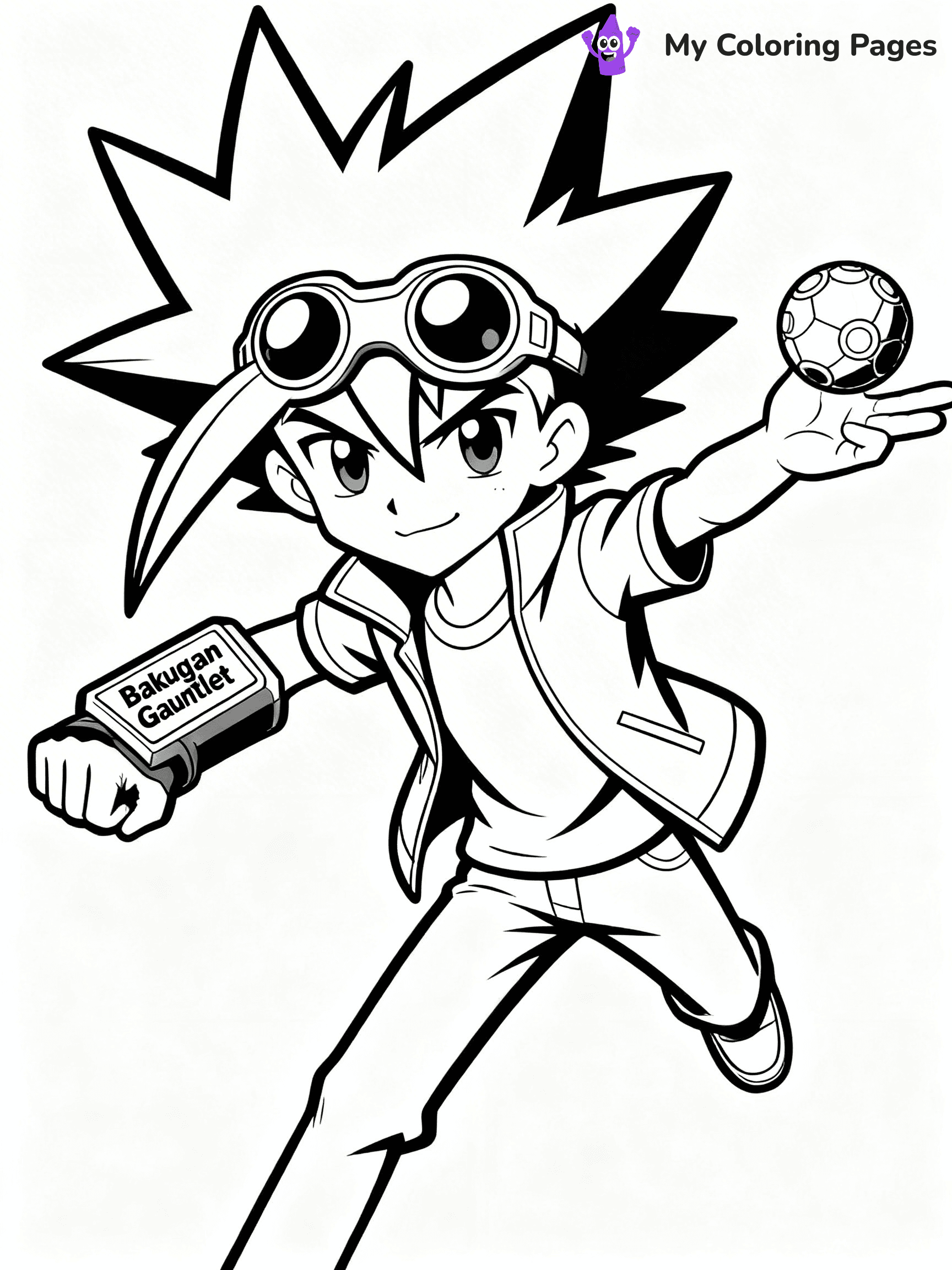 Bakugan Coloring Pages - 3