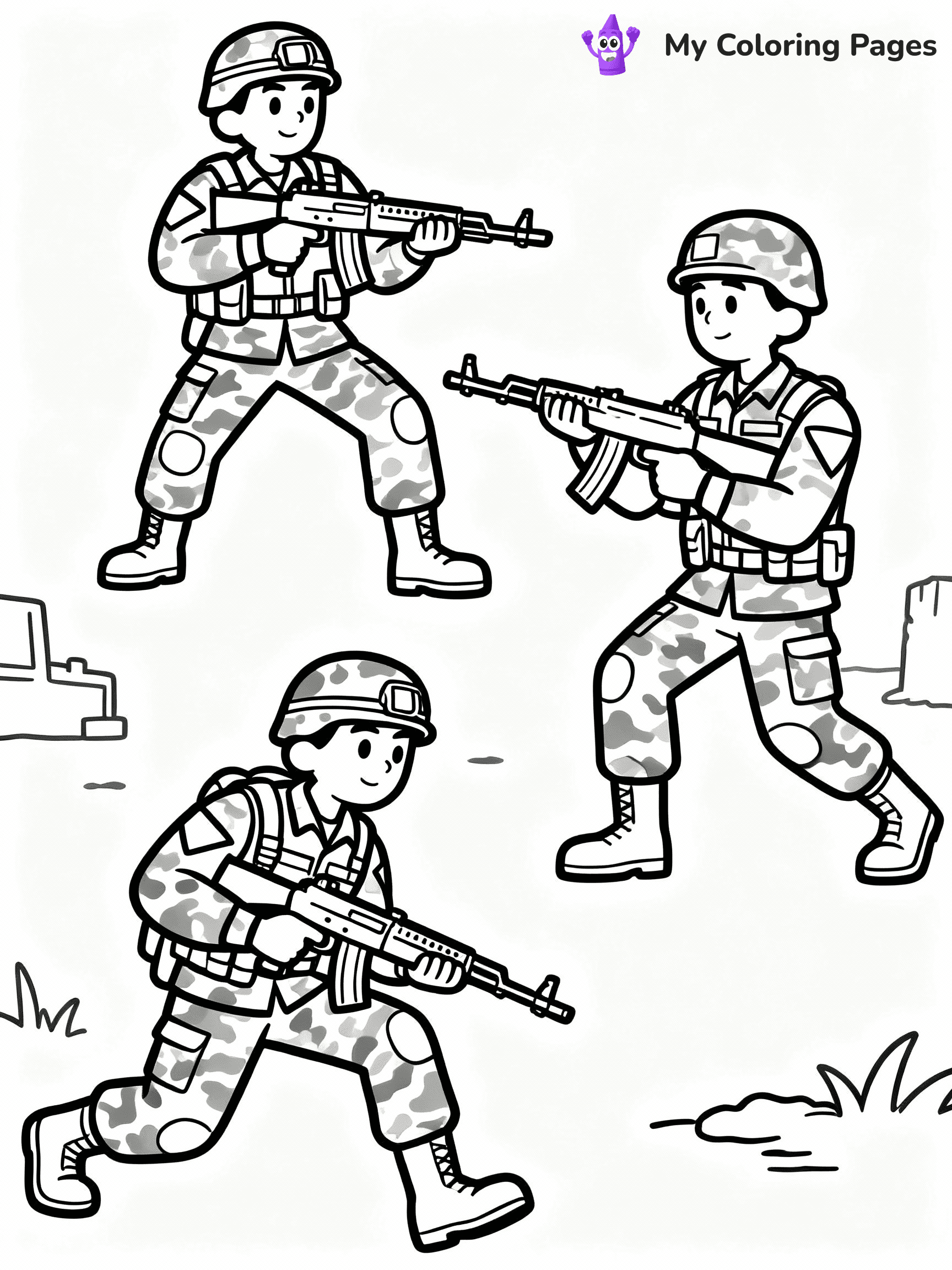 Army Coloring Pages - 36