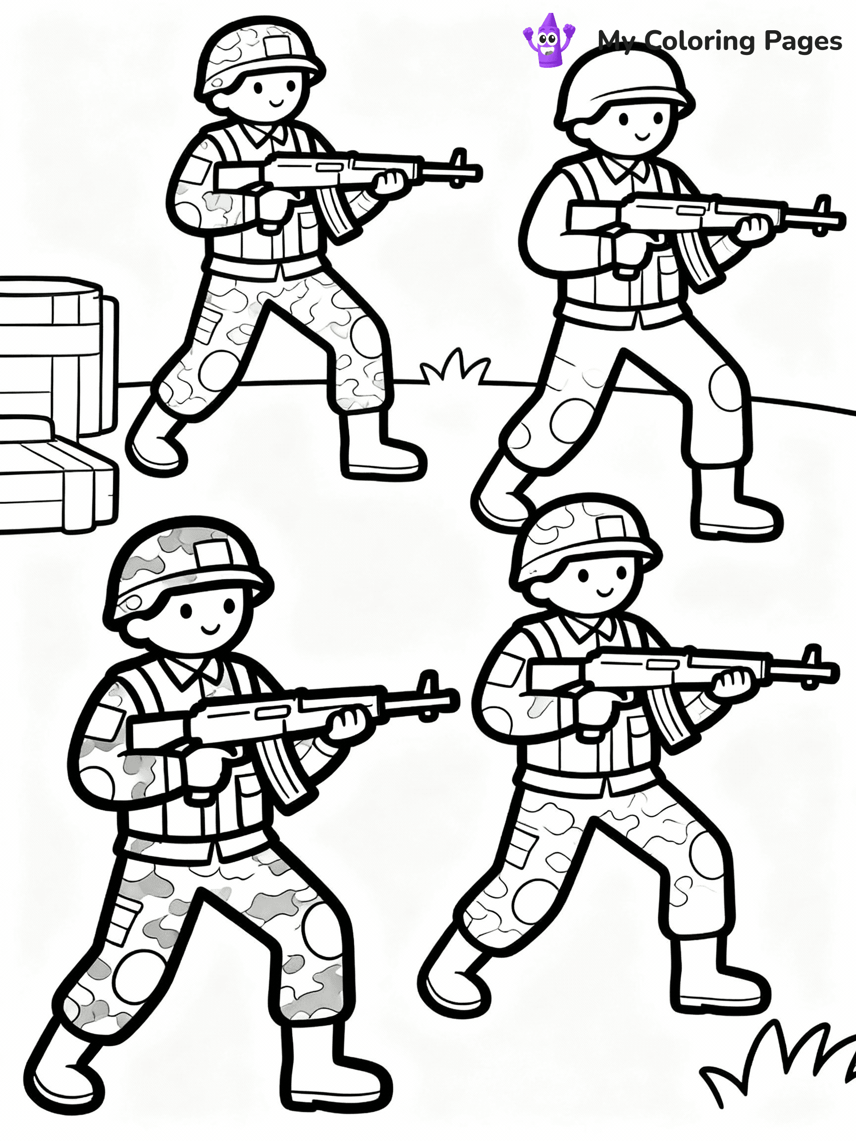 Army Coloring Pages - 35