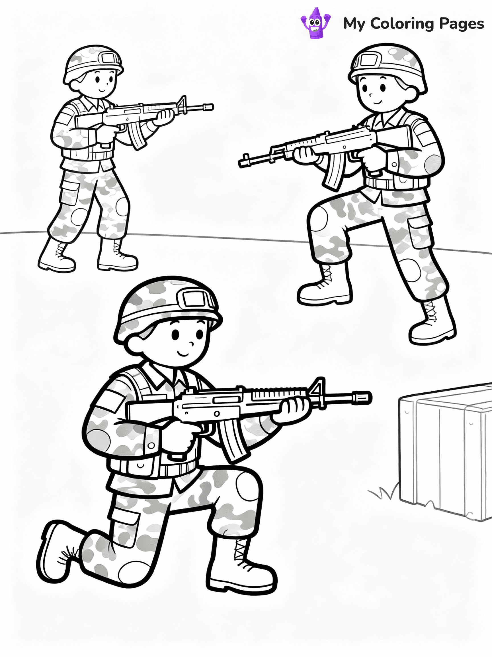 Army Coloring Pages - 34
