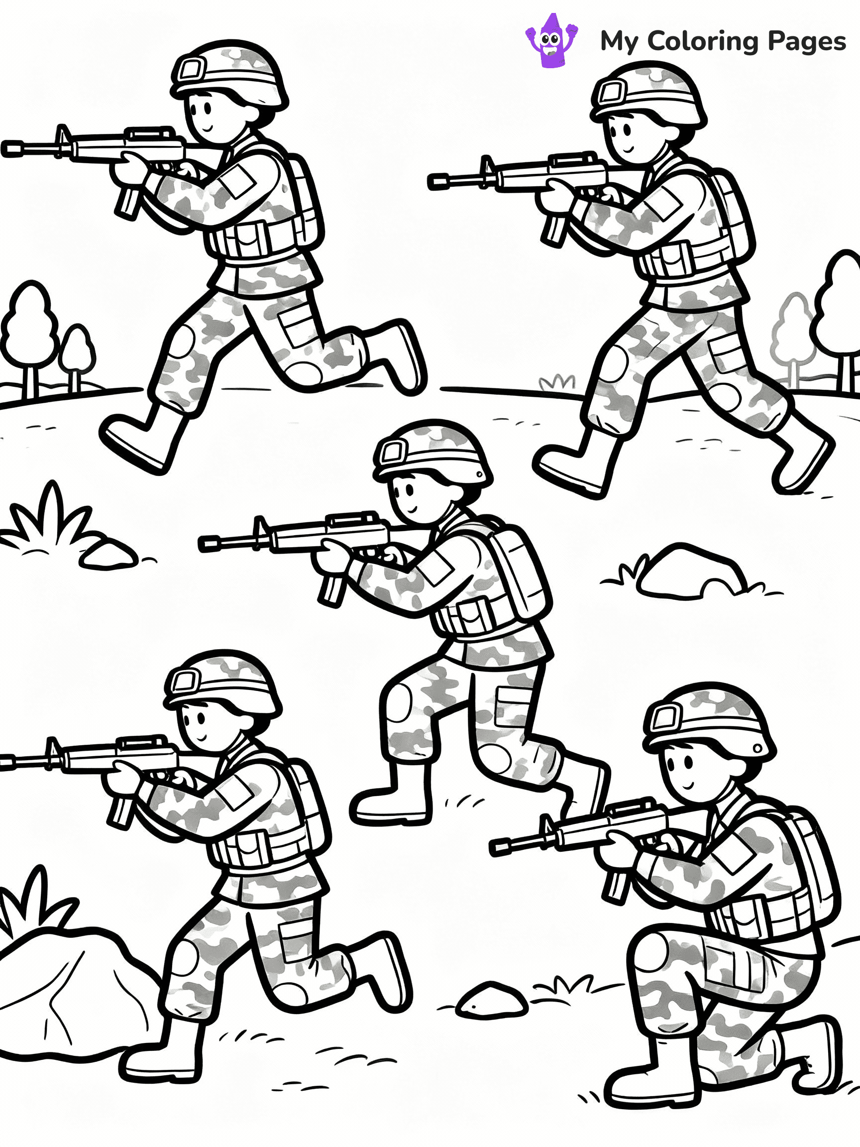 Army Coloring Pages - 33