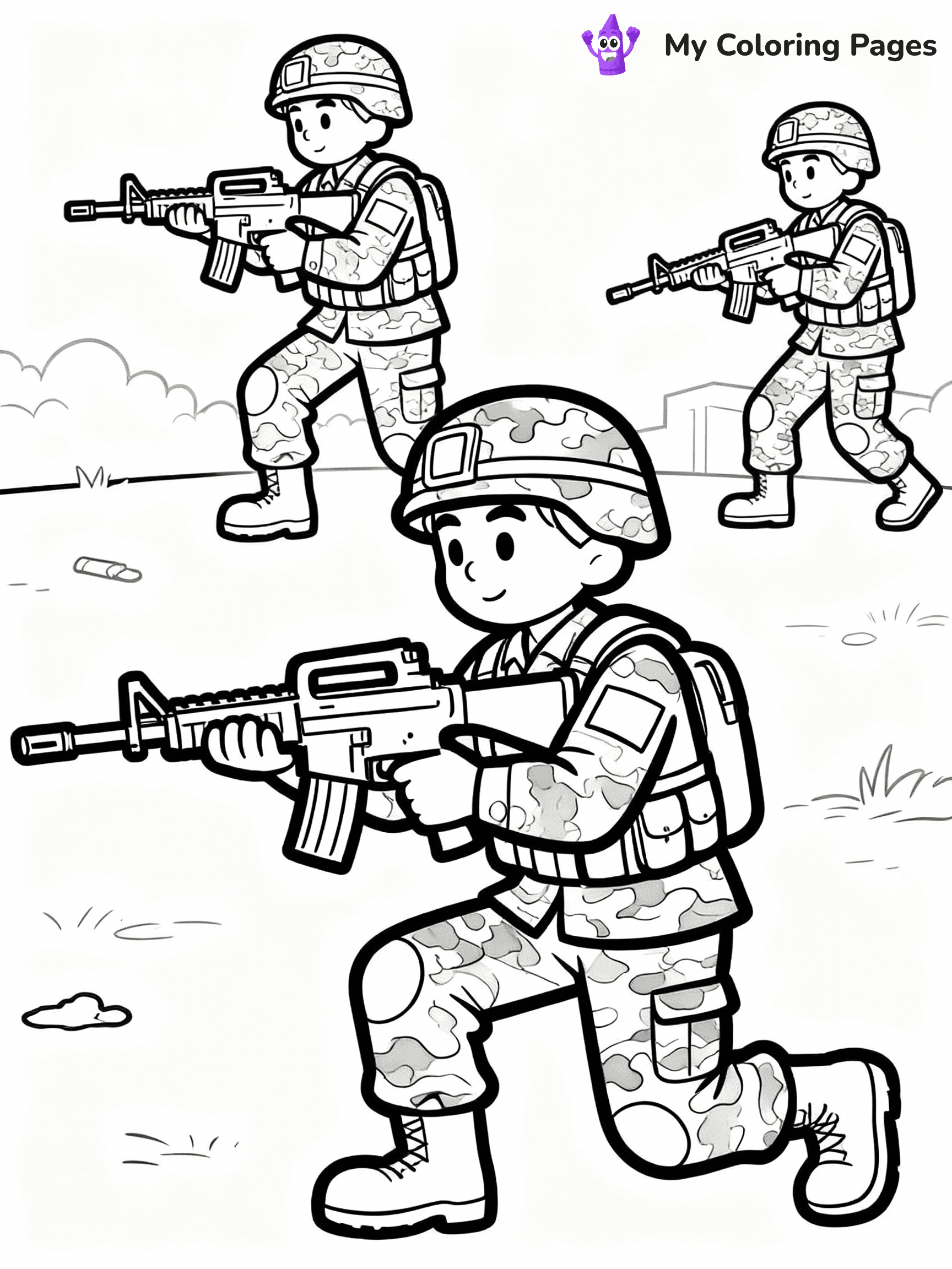 Army Coloring Pages - 32