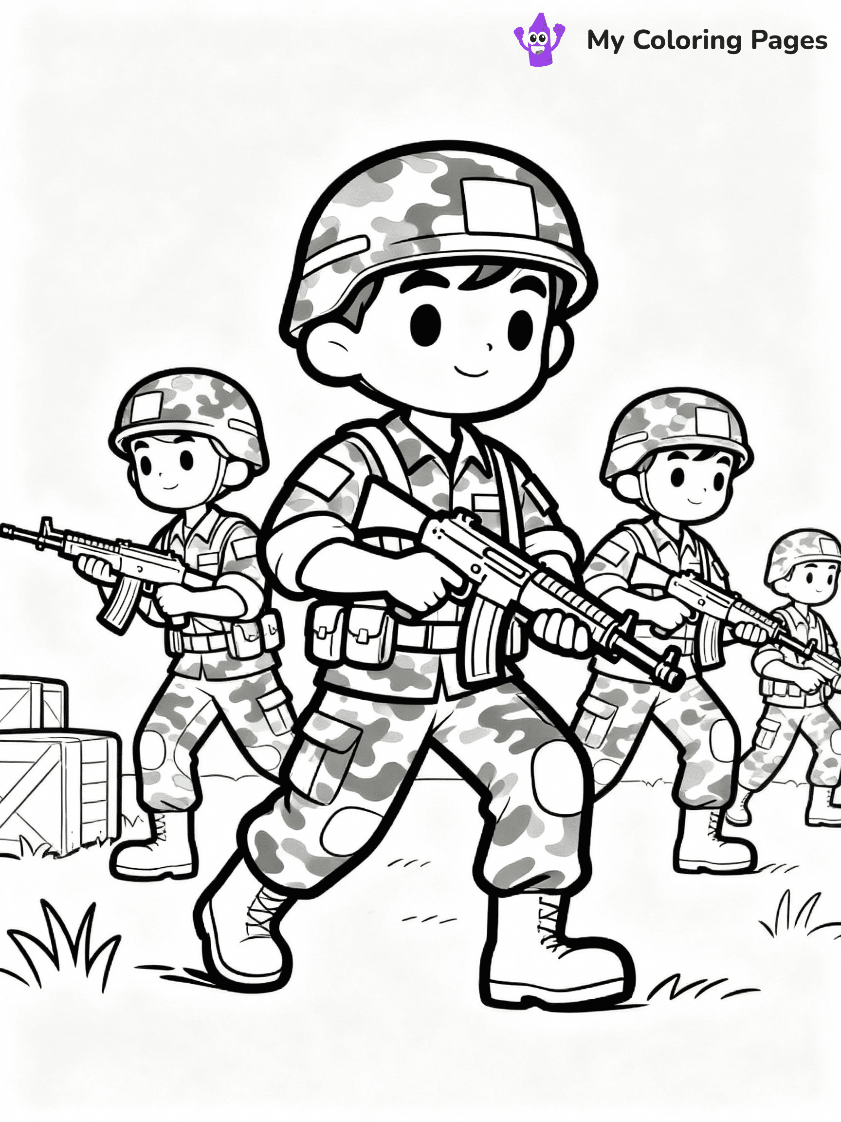 Army Coloring Pages - 31