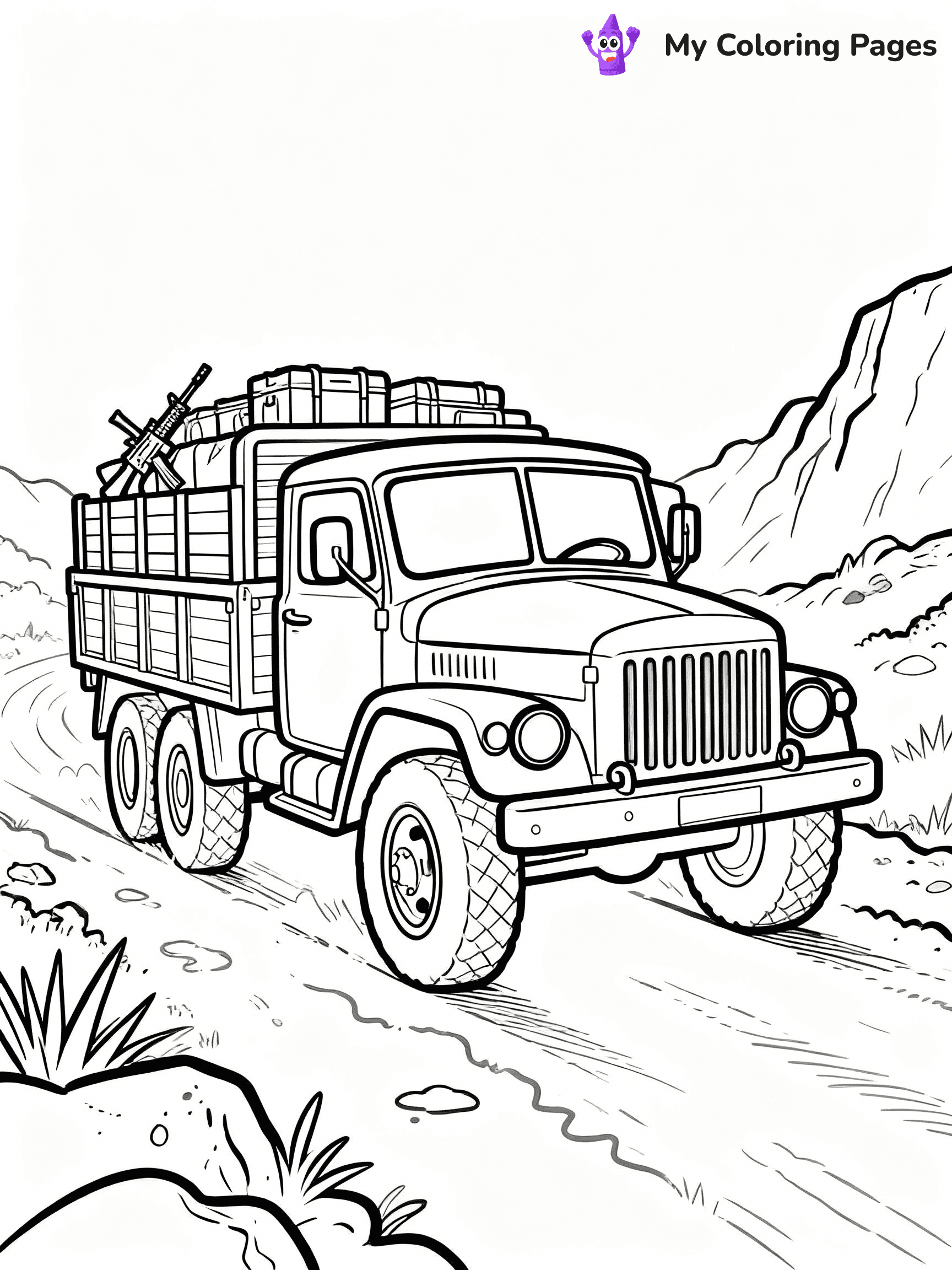 Army Coloring Pages - 9