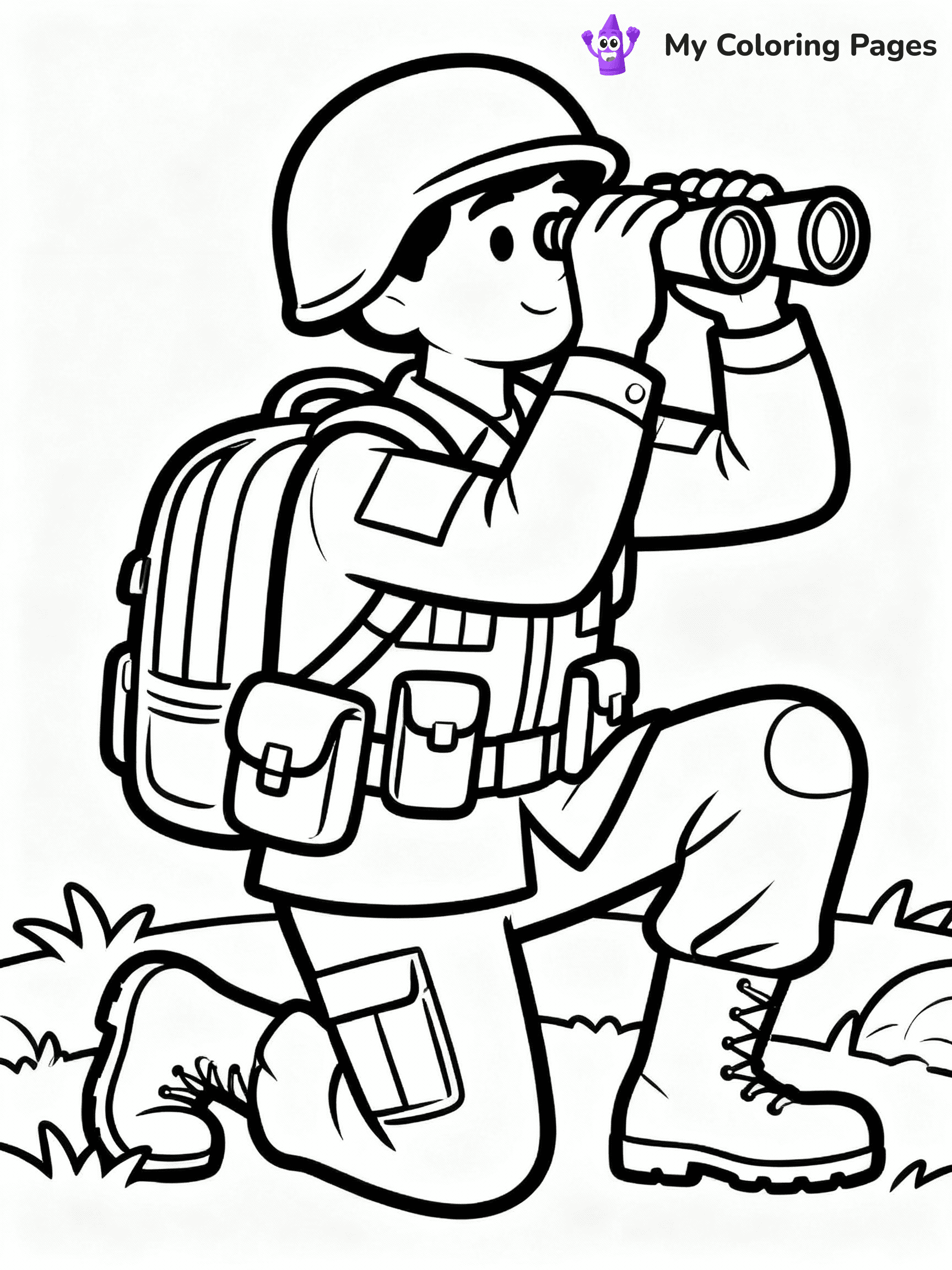Army Coloring Pages - 6
