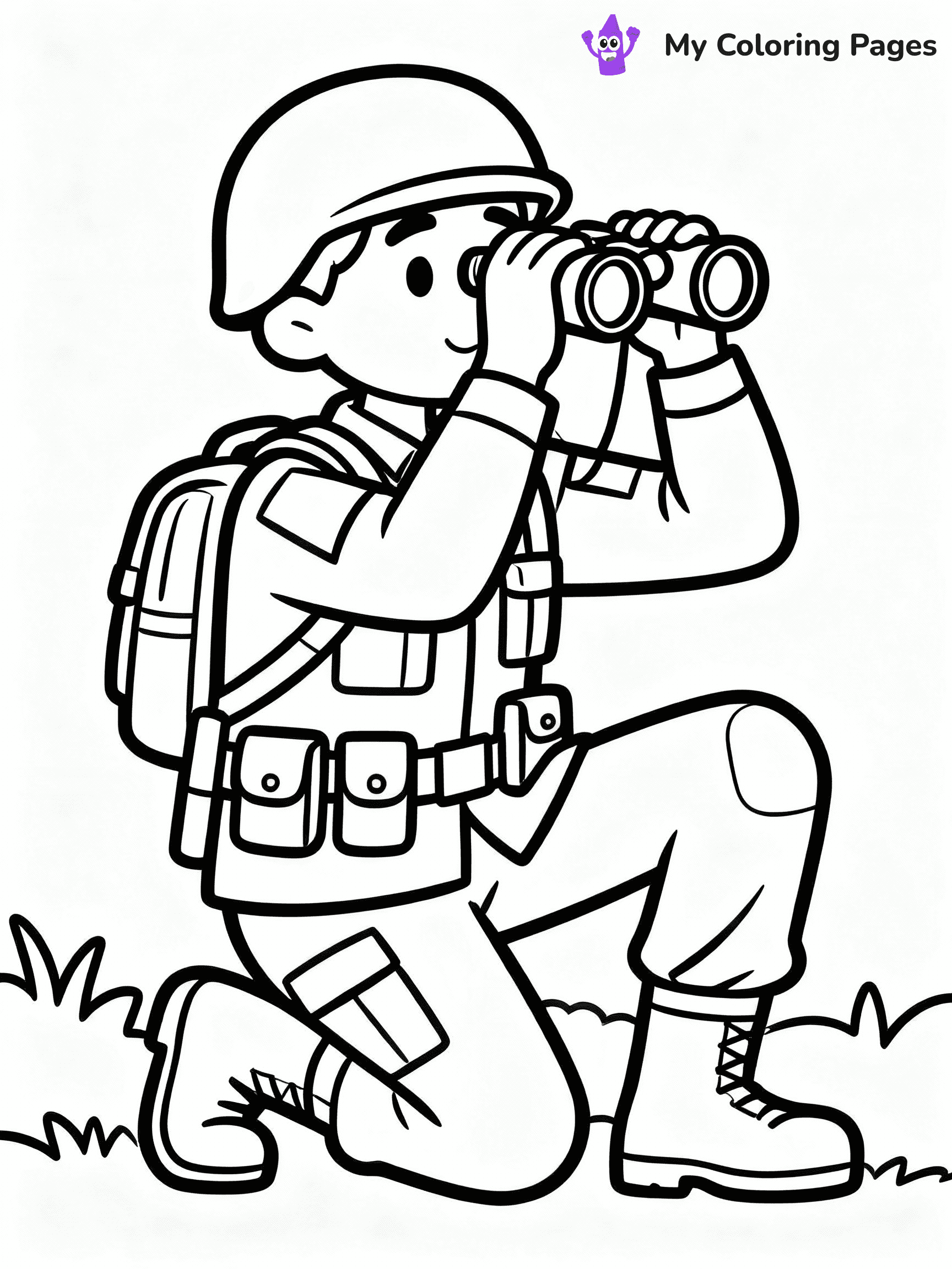 Army Coloring Pages - 4