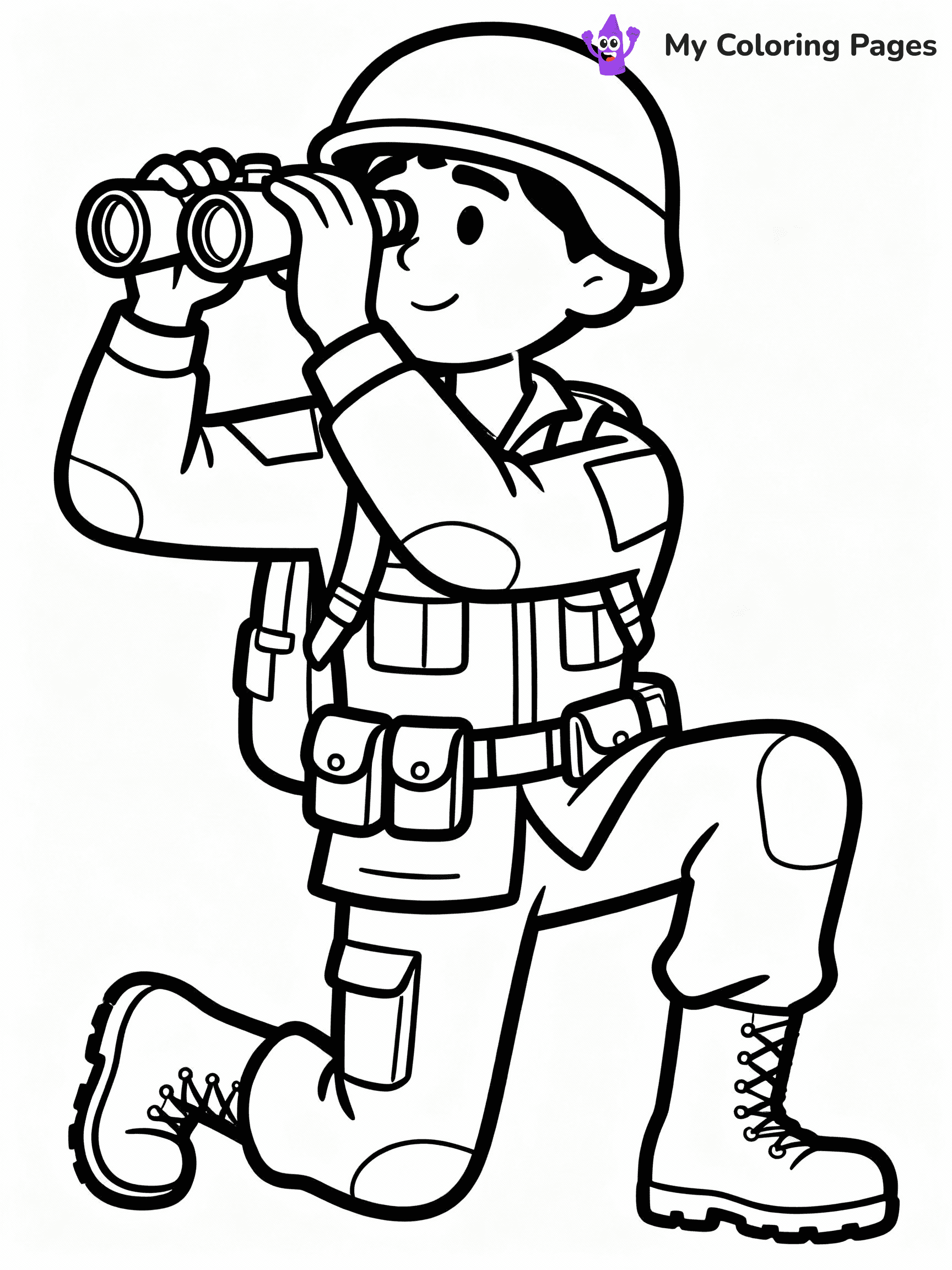 Army Coloring Pages - 3