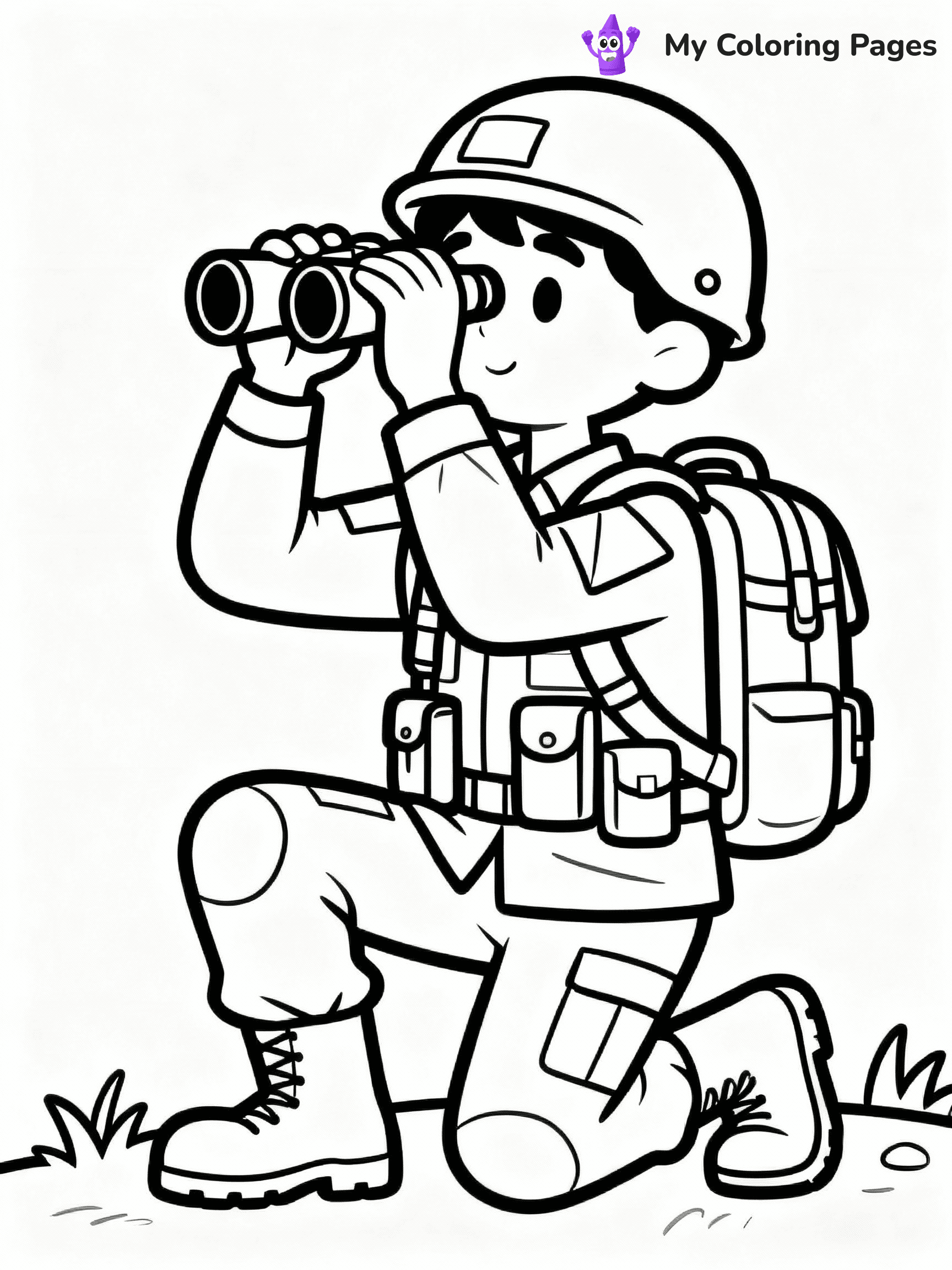 Army Coloring Pages - 2