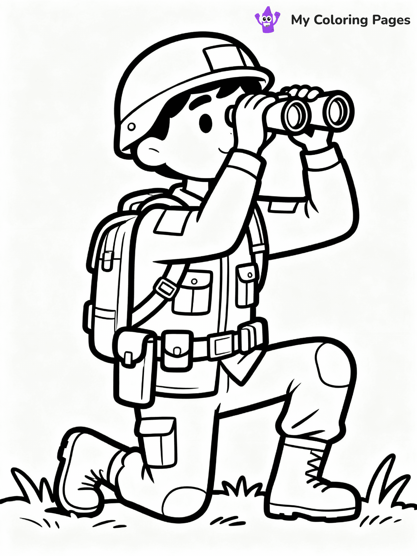 Army Coloring Pages - 1