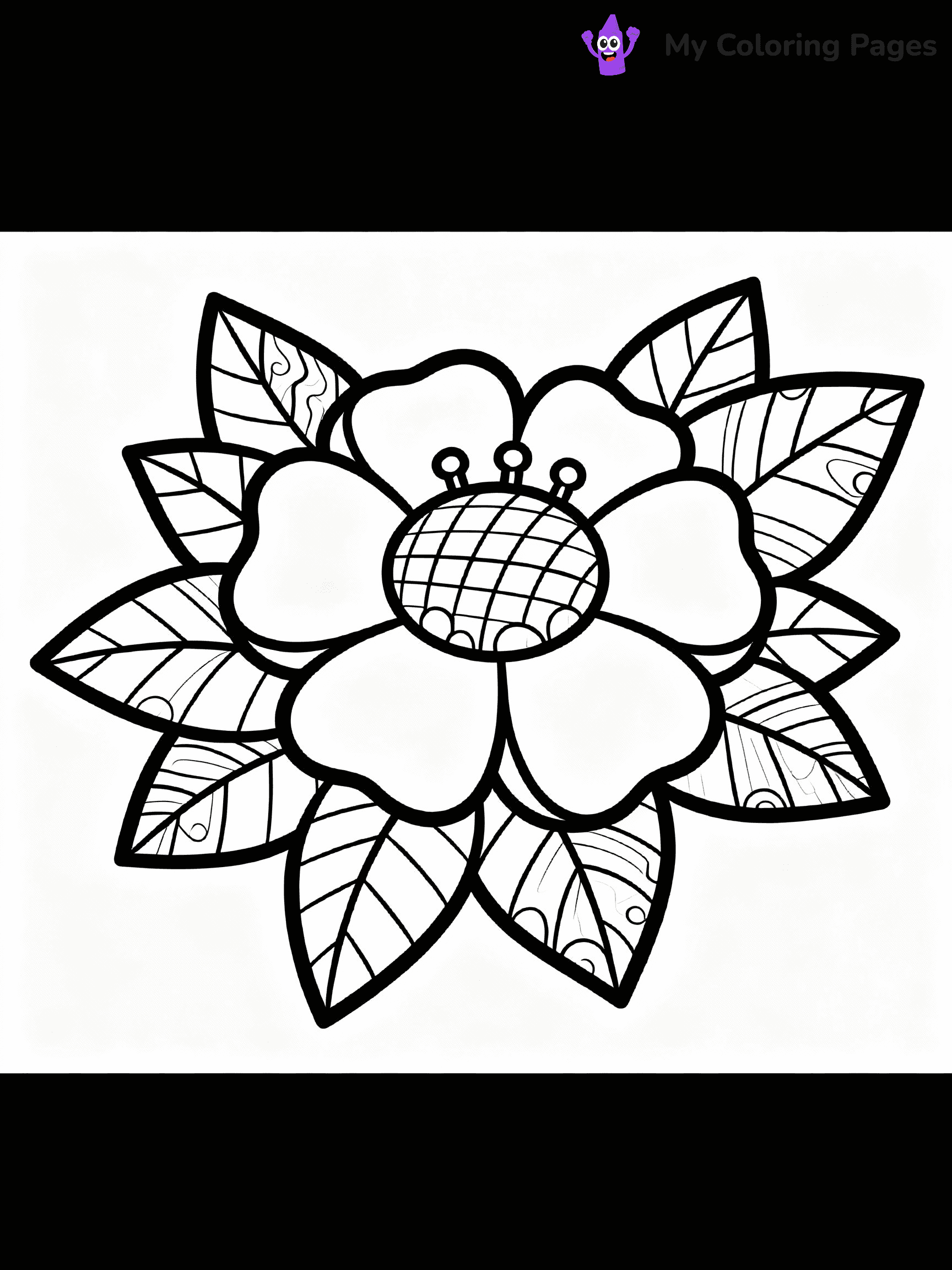 Zentangle Coloring Pages - 34