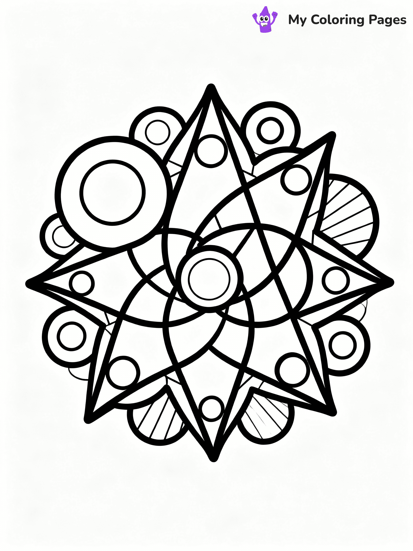 Zentangle Coloring Pages - 31