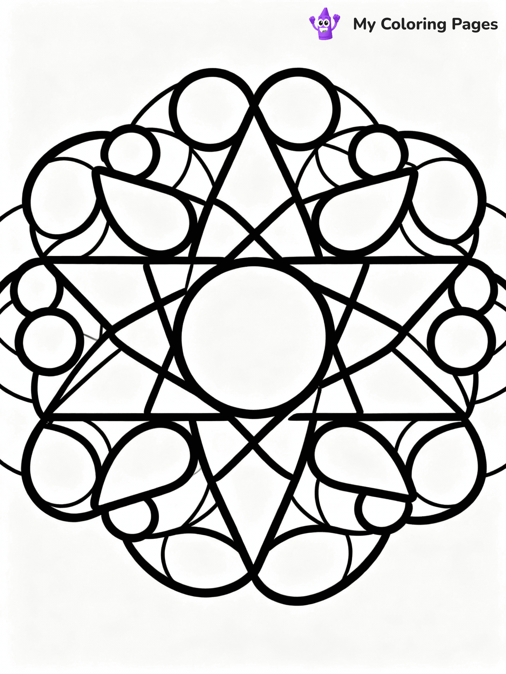 Zentangle Coloring Pages - 26