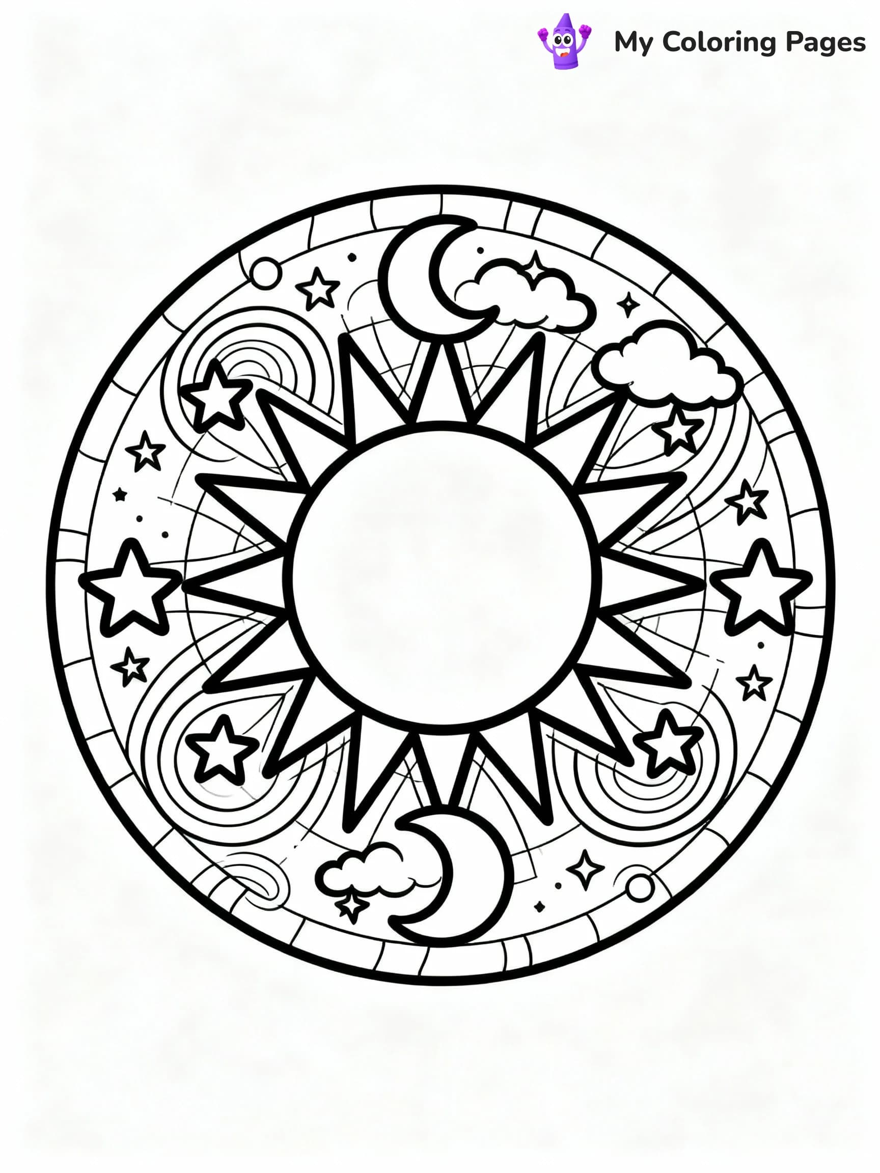Zentangle Coloring Pages - 18
