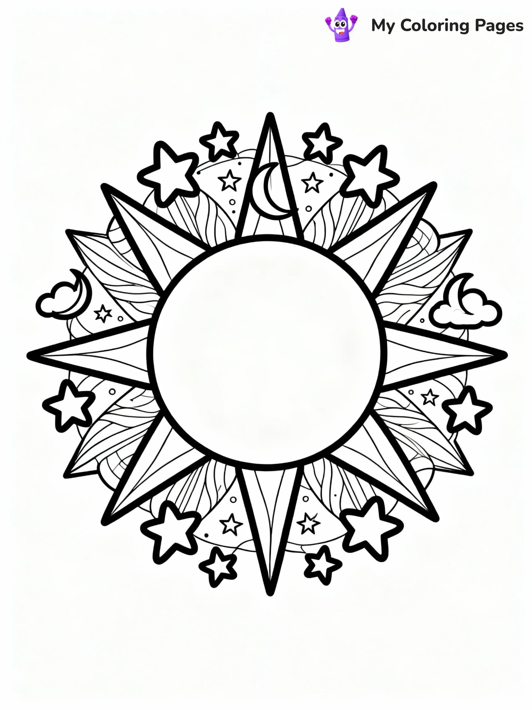 Zentangle Coloring Pages - 17