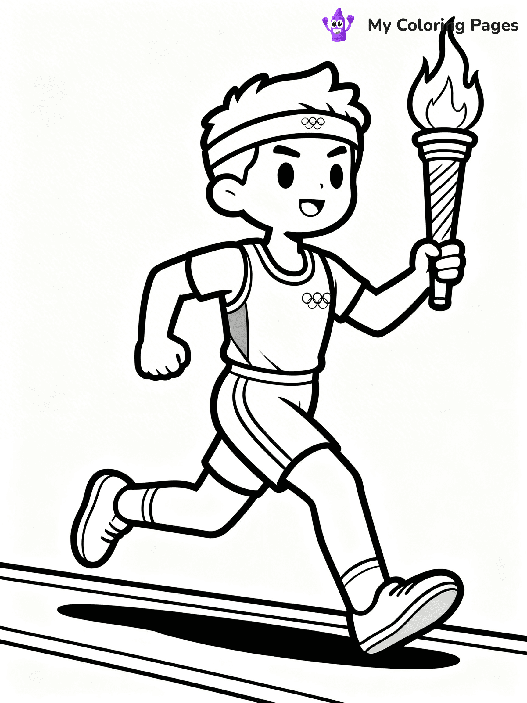 Olympics Coloring Pages - 24