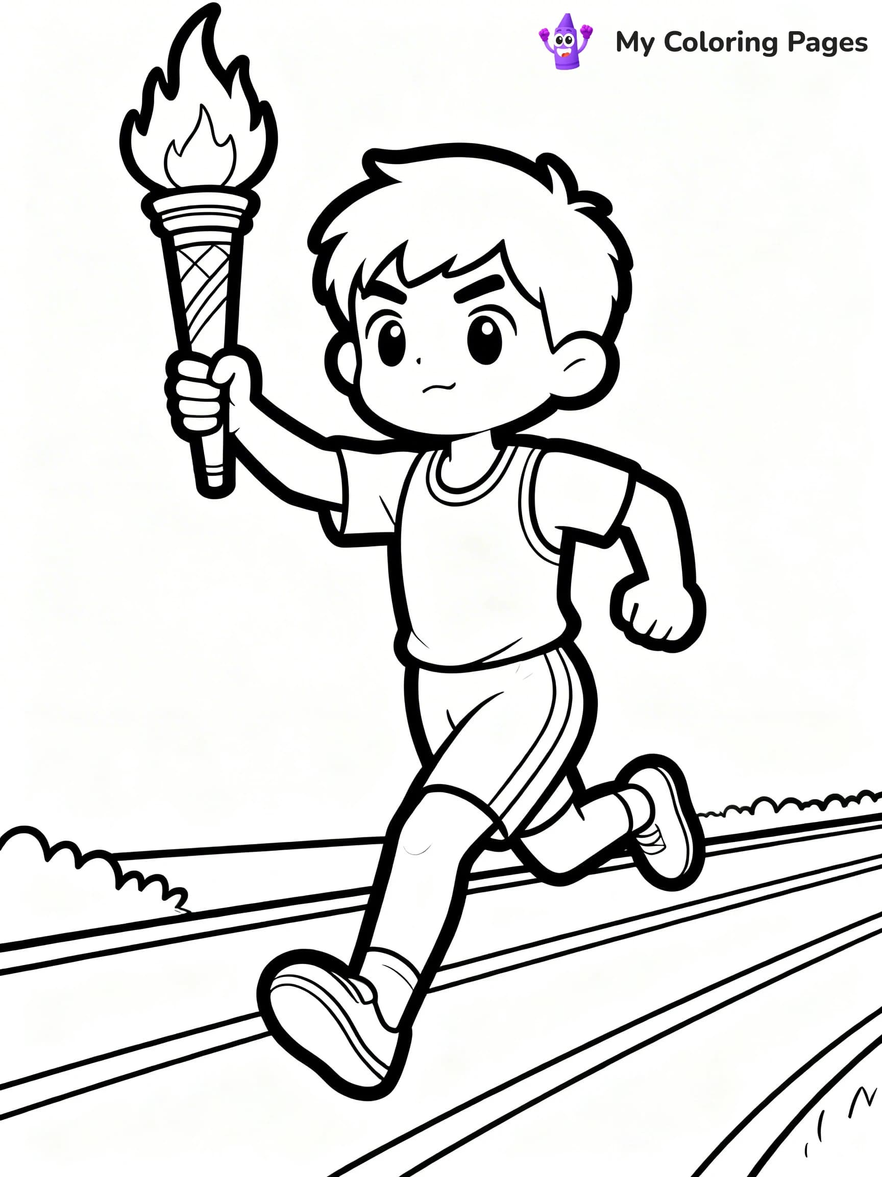Olympics Coloring Pages - 23
