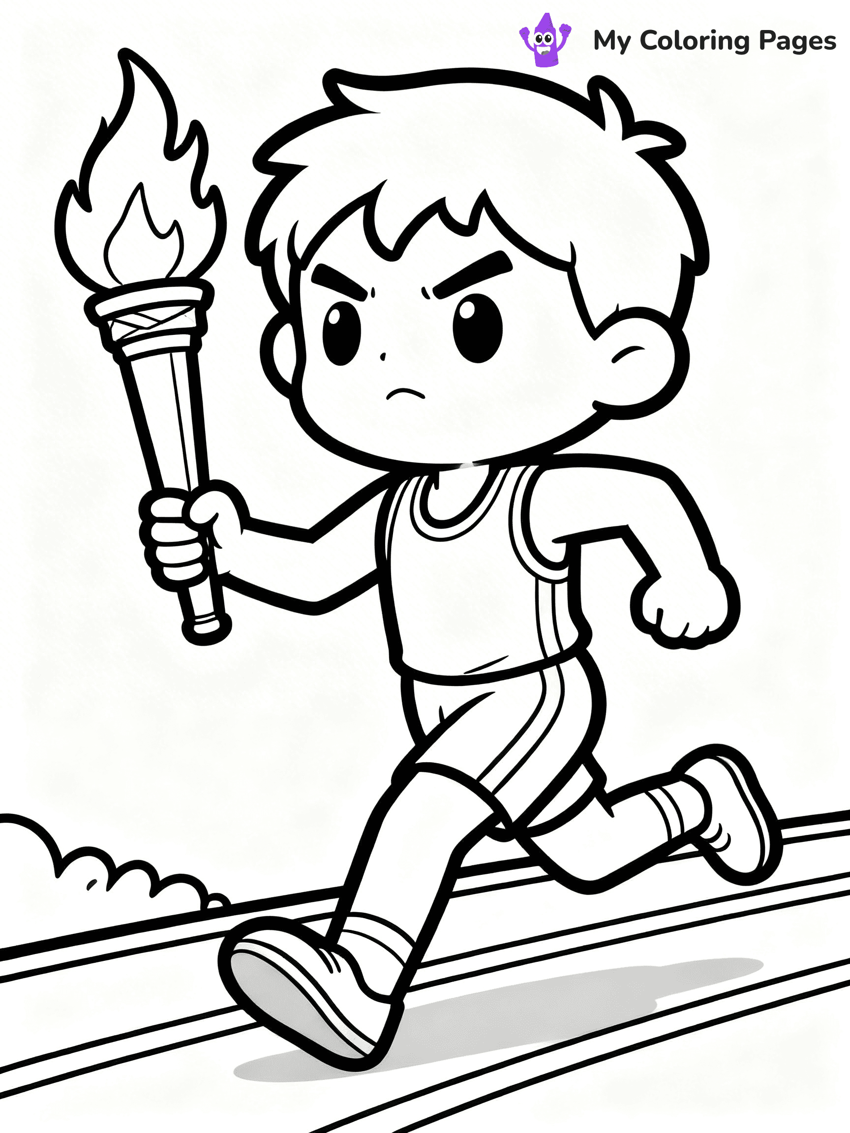 Olympics Coloring Pages - 21