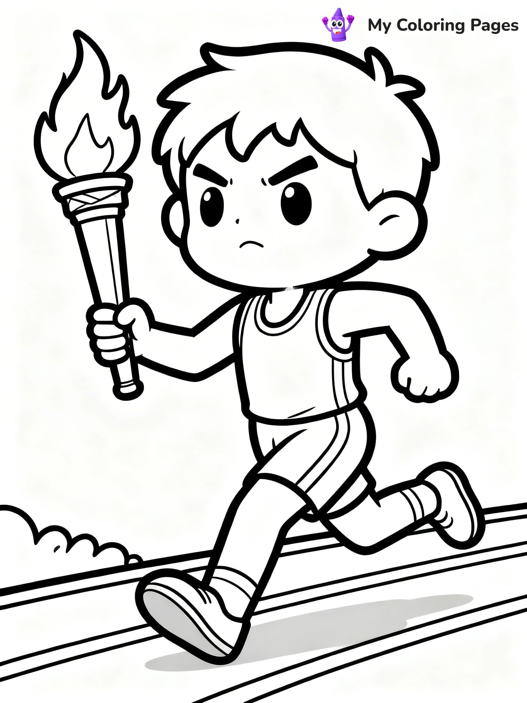 Olympics Coloring Pages - 21