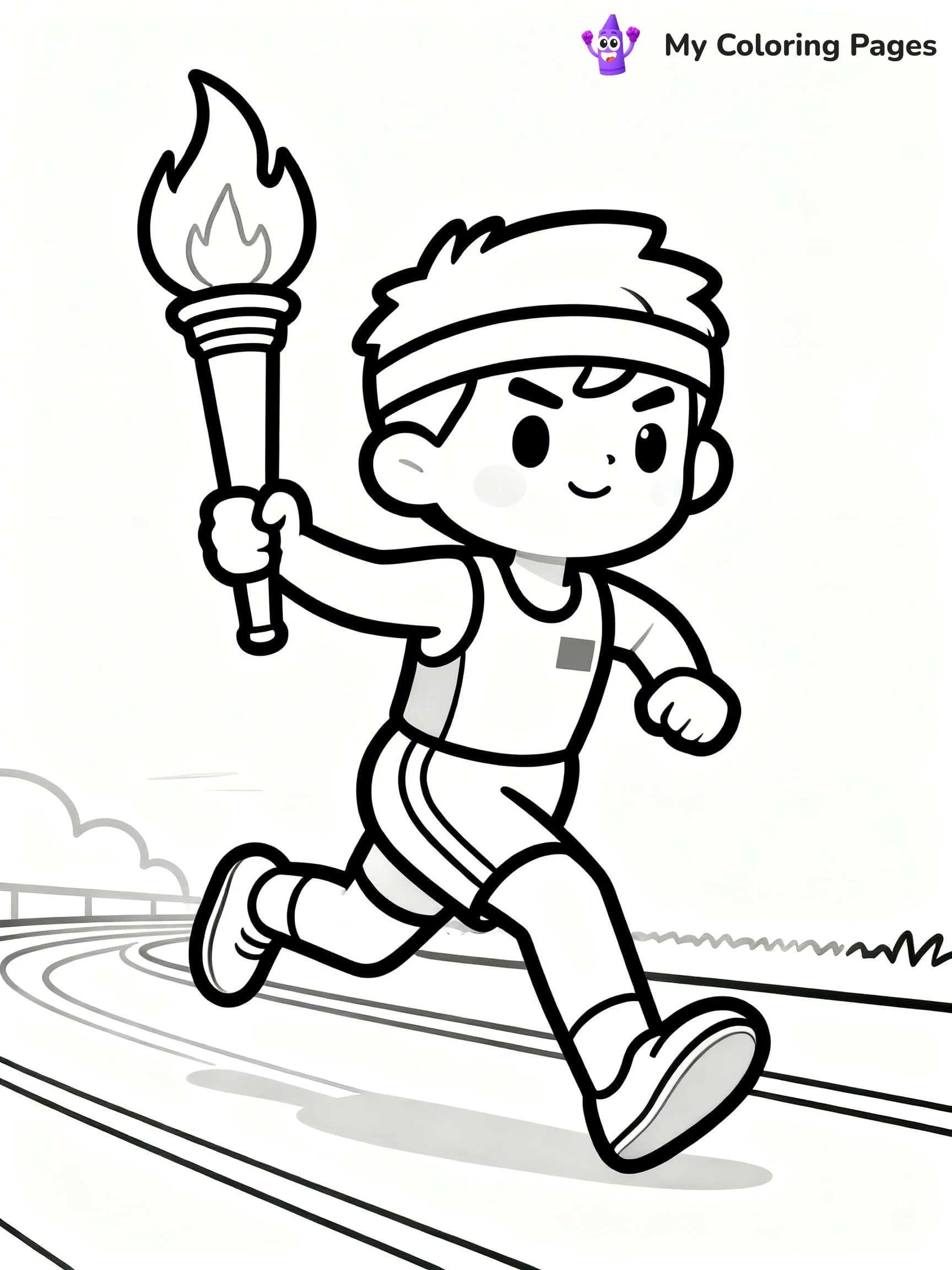 Olympics Coloring Pages - 20