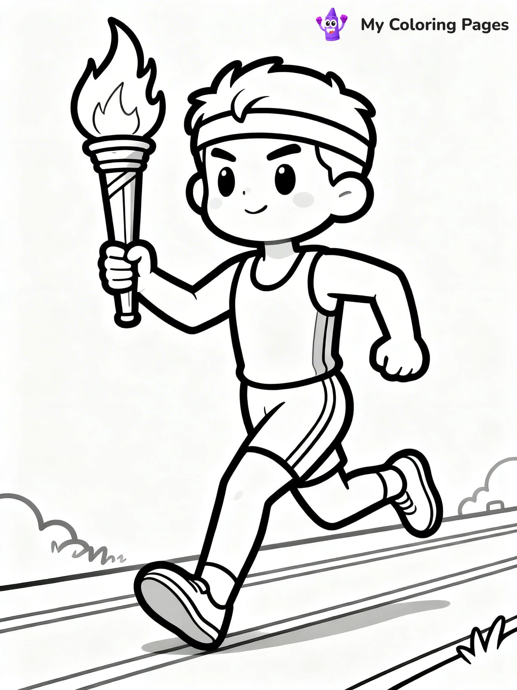 Olympics Coloring Pages - 19