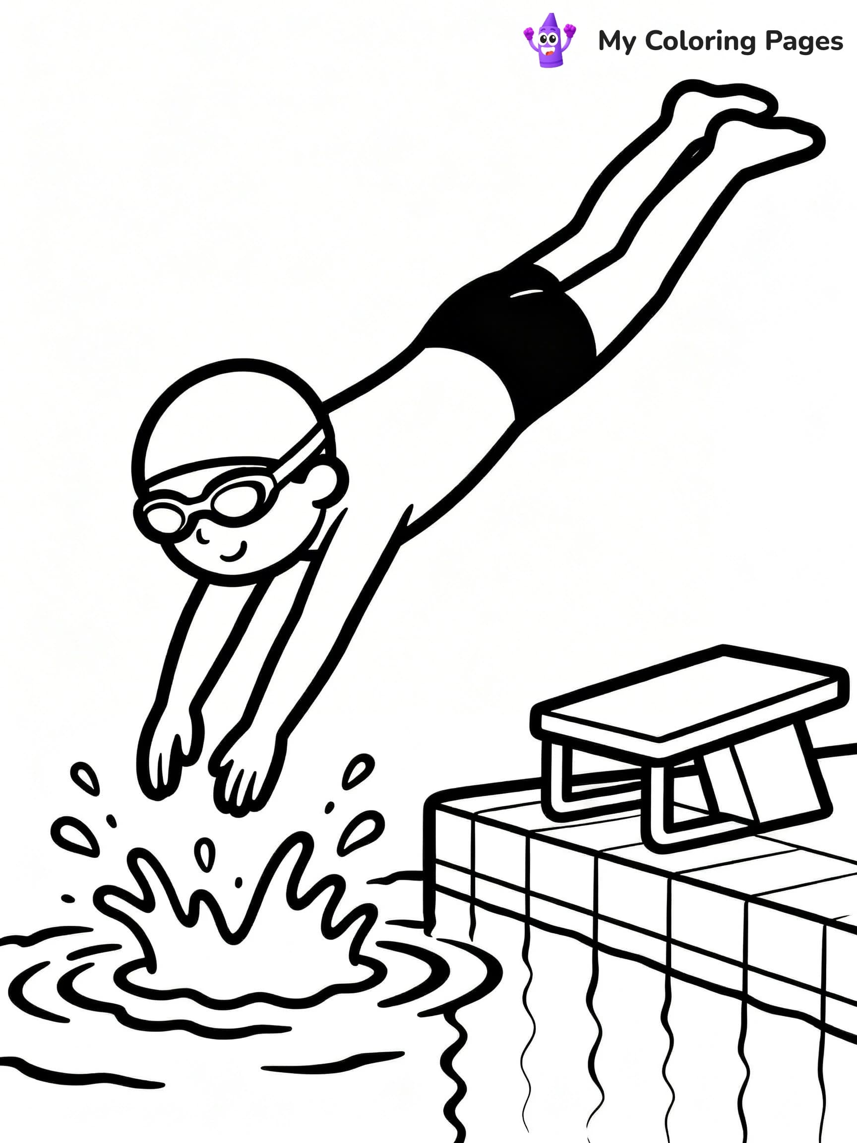 Olympics Coloring Pages - 18