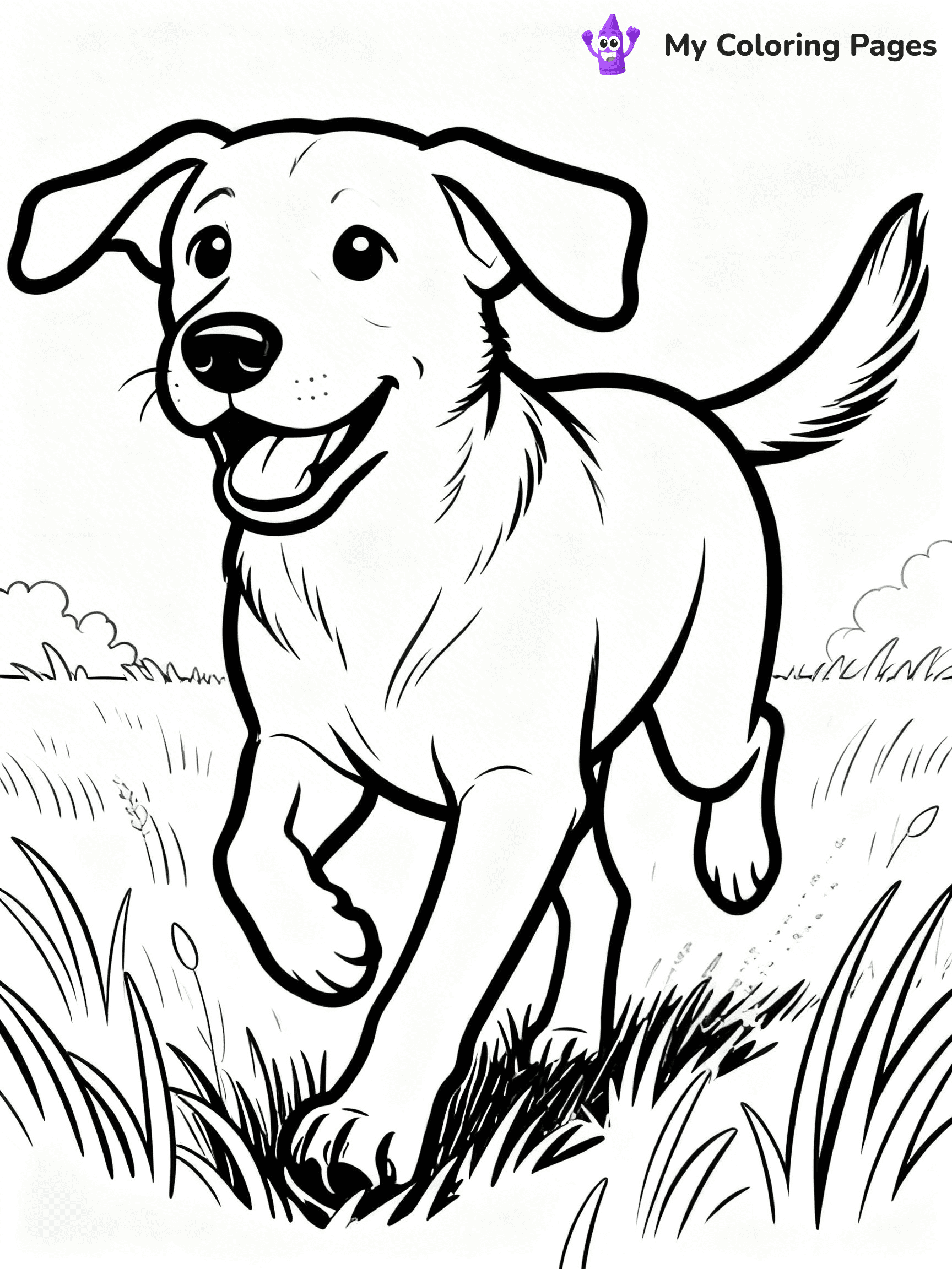 Labrador Coloring Pages - 30
