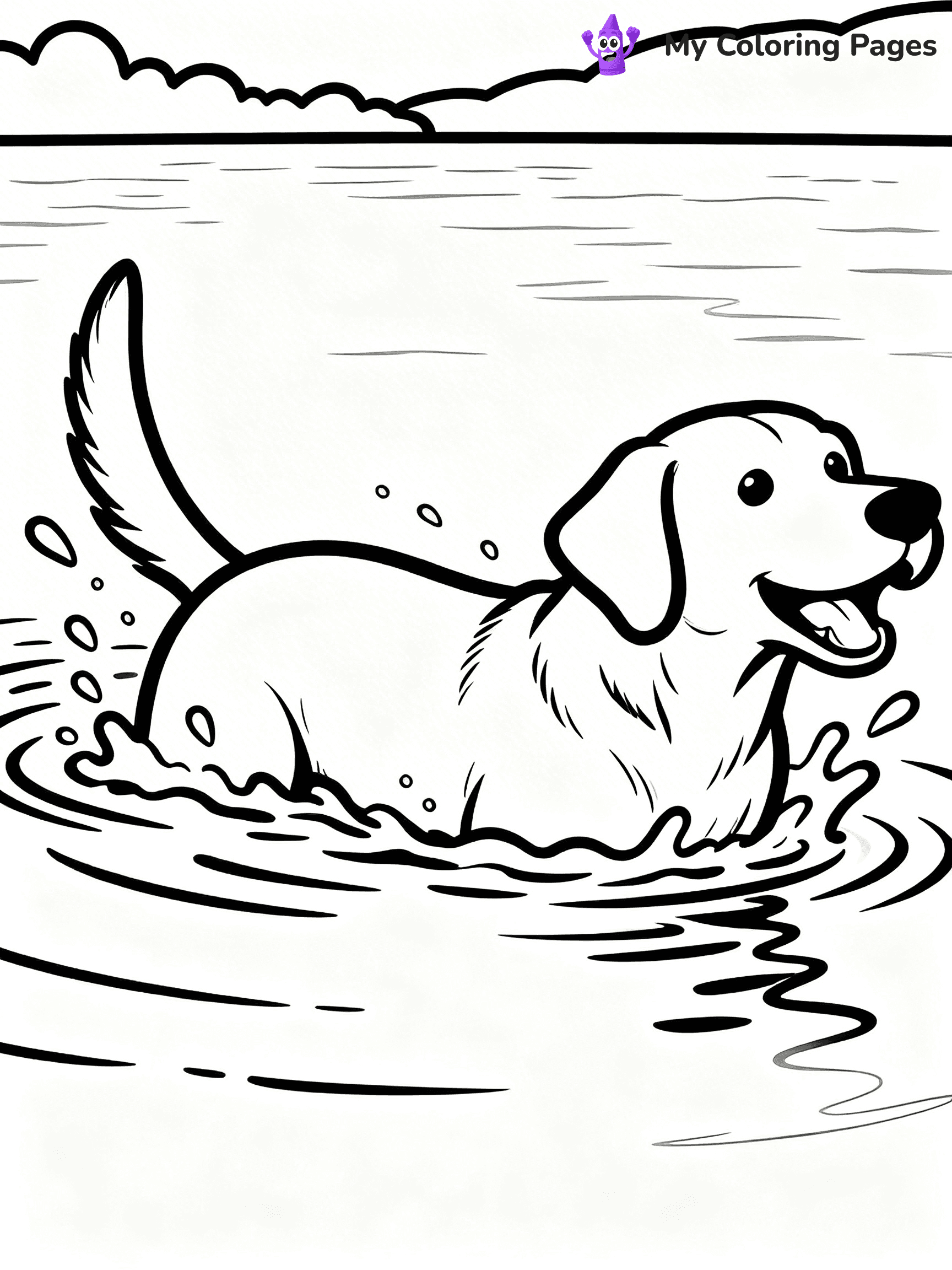 Labrador Coloring Pages - 25