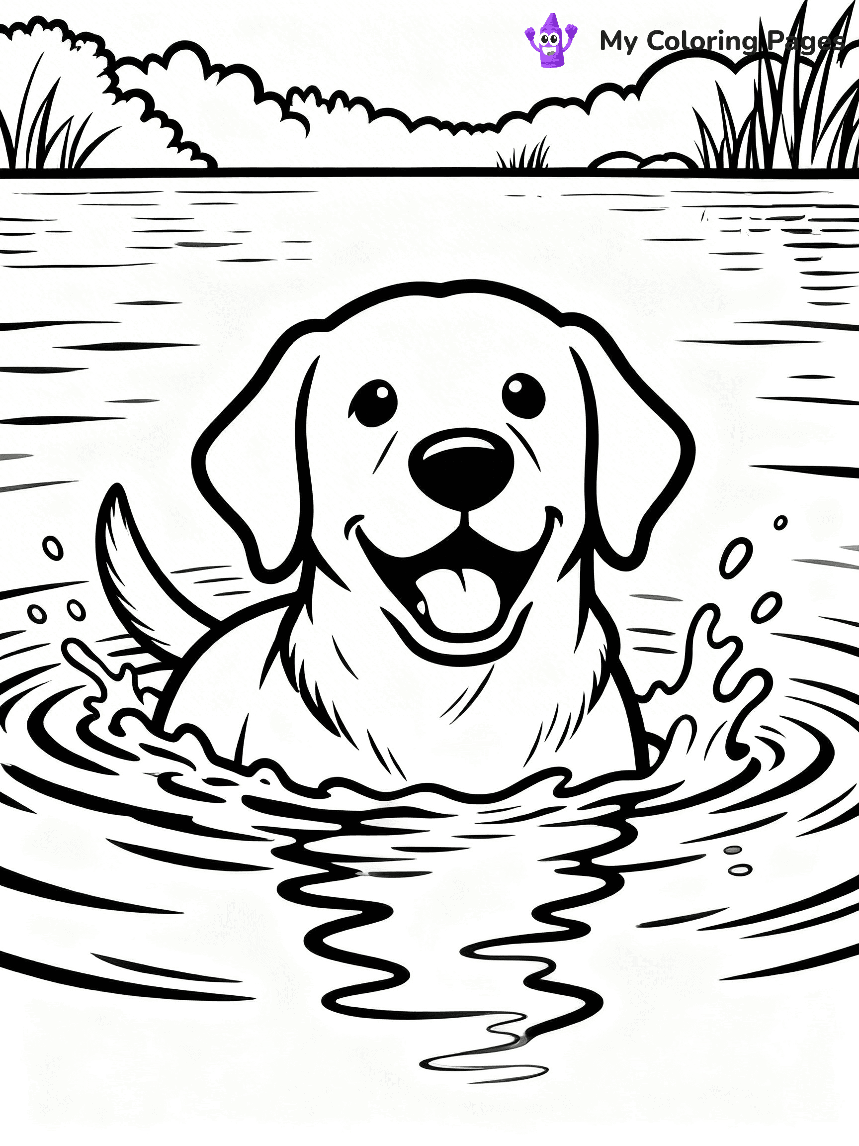 Labrador Coloring Pages - 22