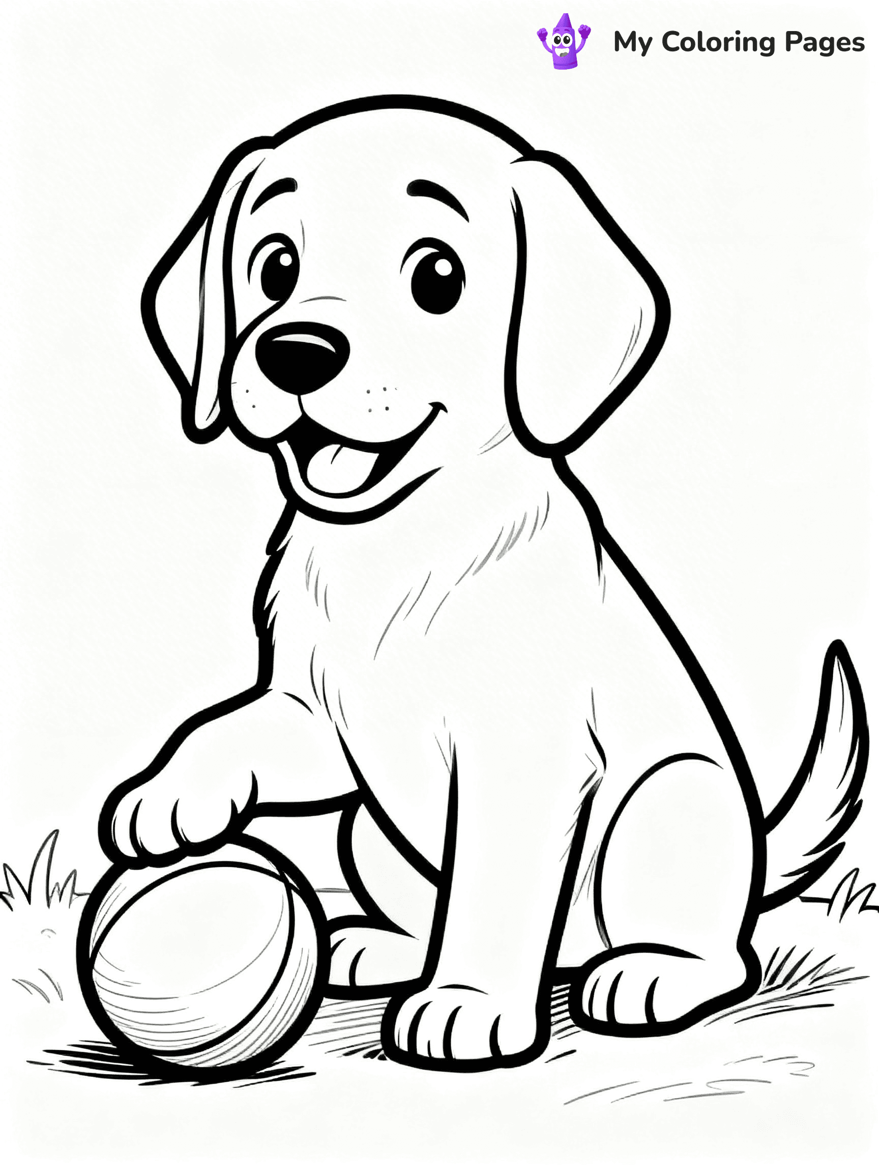 Labrador Coloring Pages - 17