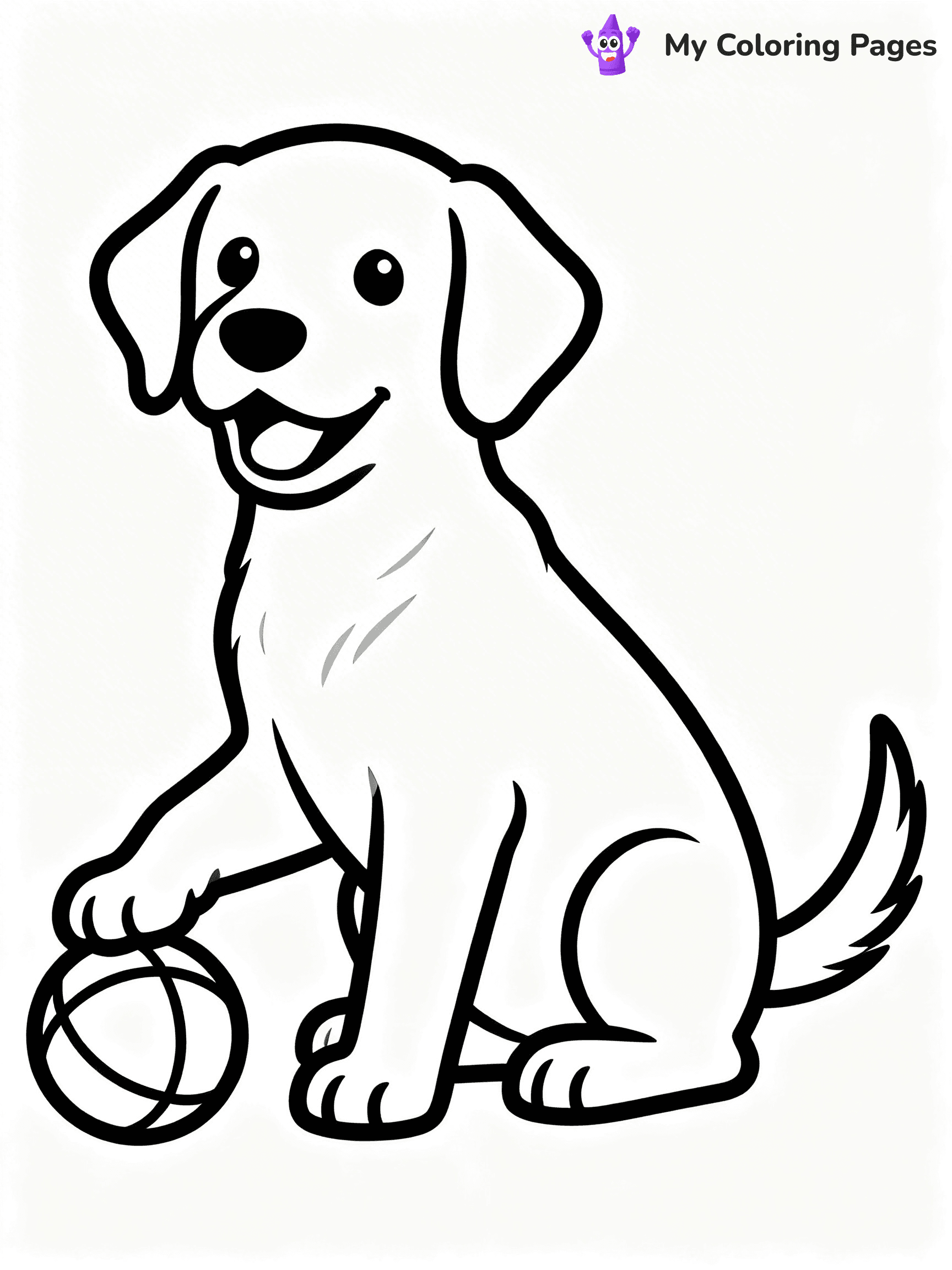Labrador Coloring Pages - 16