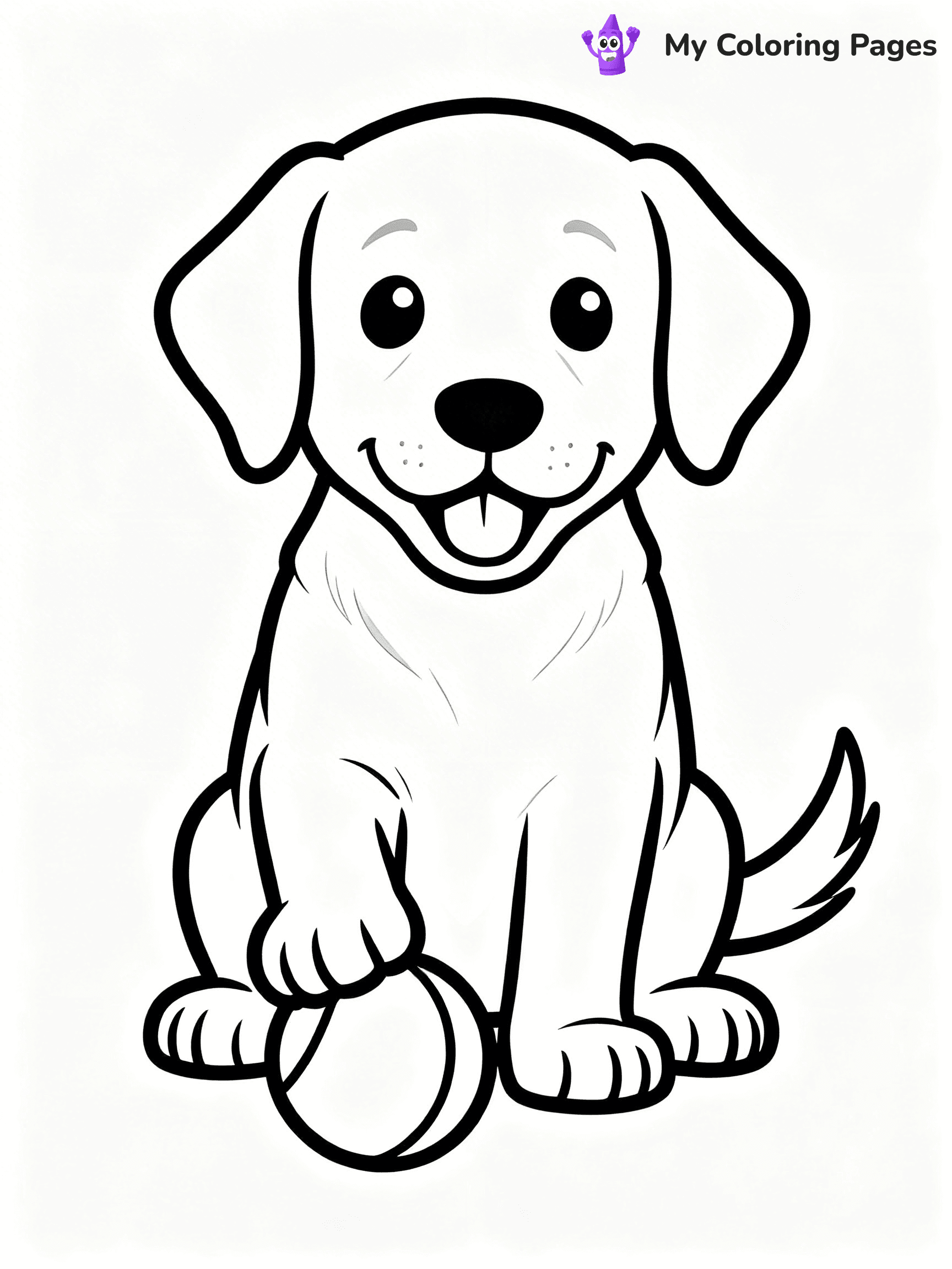 Labrador Coloring Pages - 15