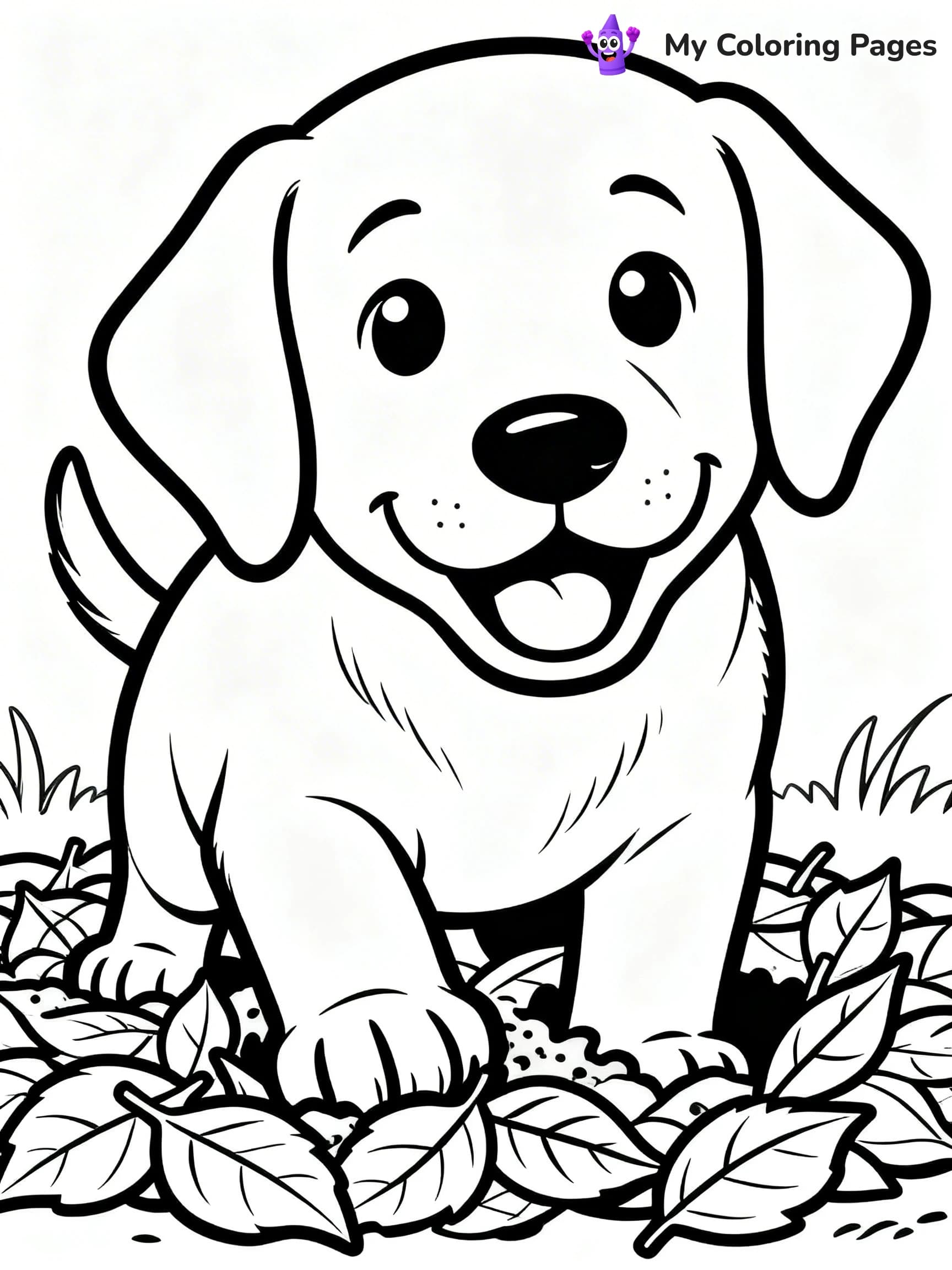Labrador Coloring Pages - 11