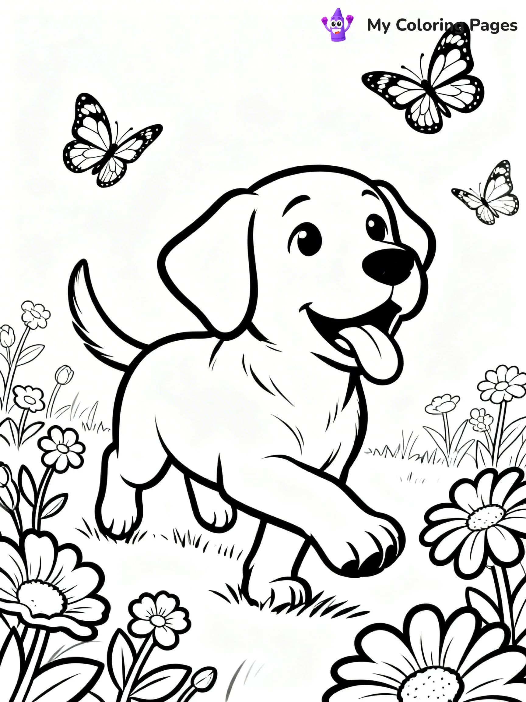 Labrador Coloring Pages - 7