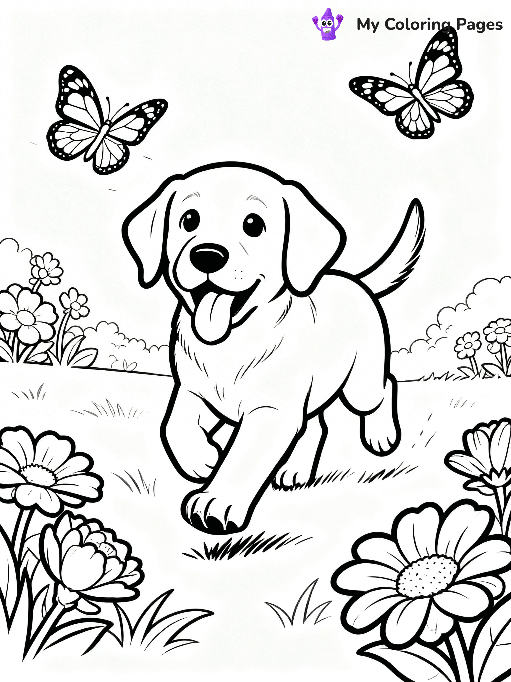 Labrador Coloring Pages - 6