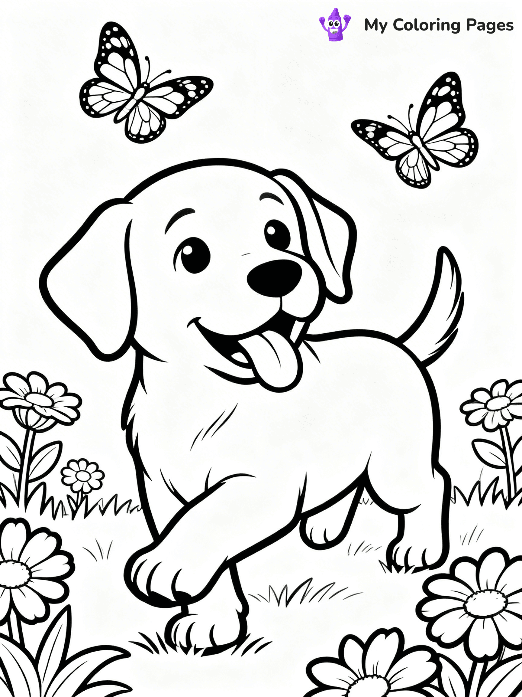 Labrador Coloring Pages - 4