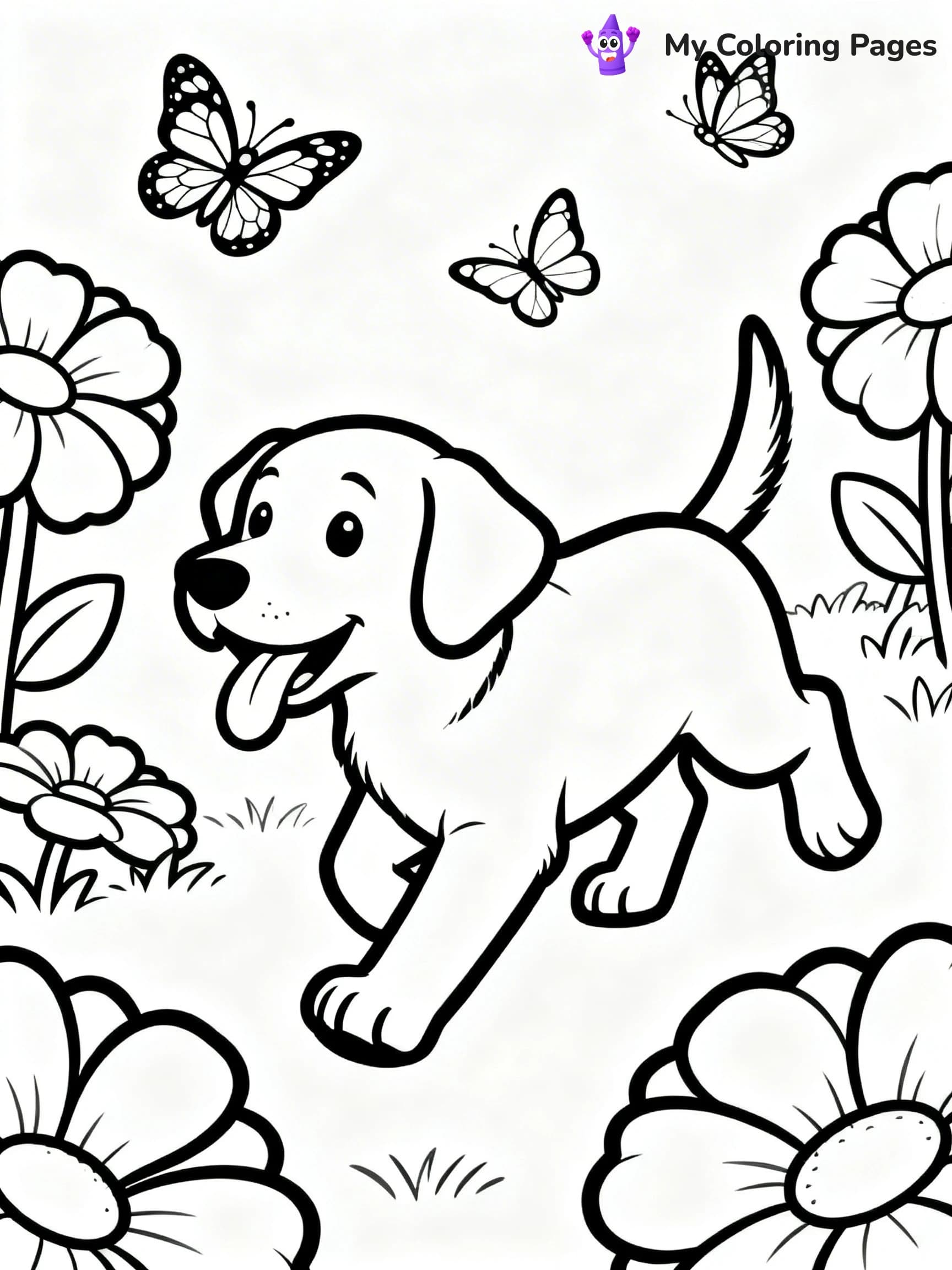 Labrador Coloring Pages - 3