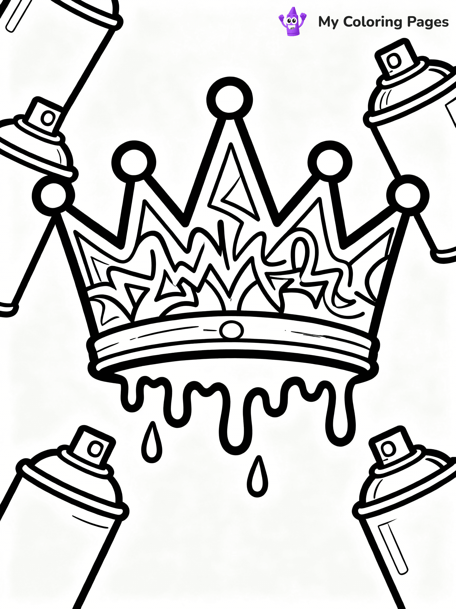 Graffiti Coloring Pages - 17
