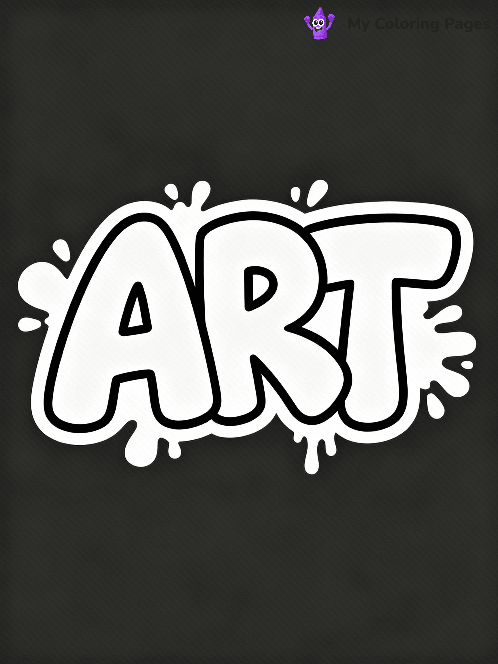 Graffiti Coloring Pages - 12