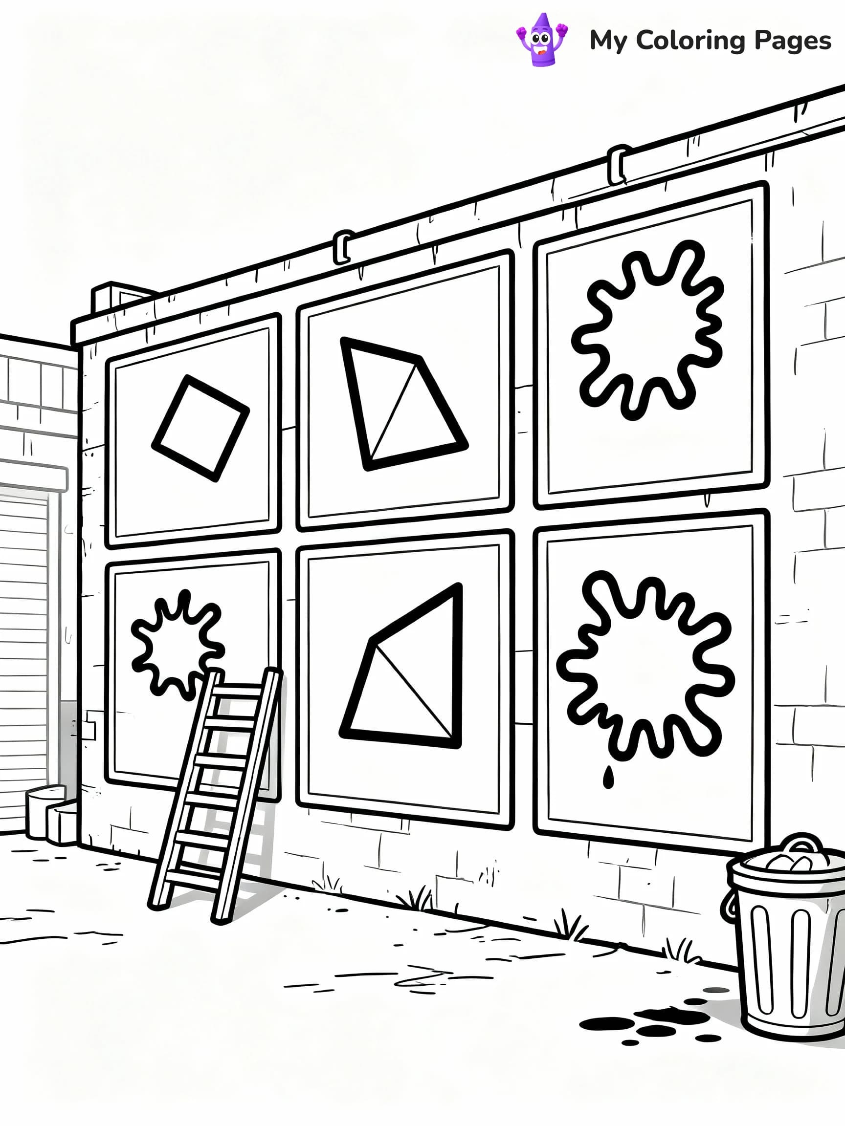 Graffiti Coloring Pages - 3