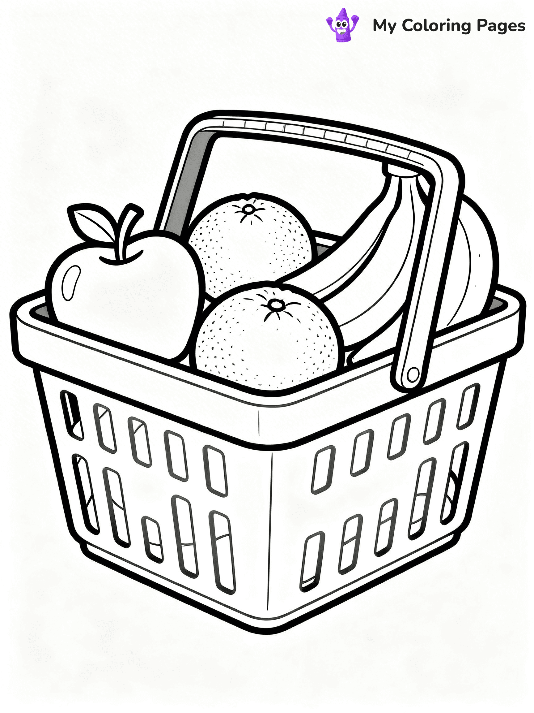 Grocery Store Coloring Pages - 47