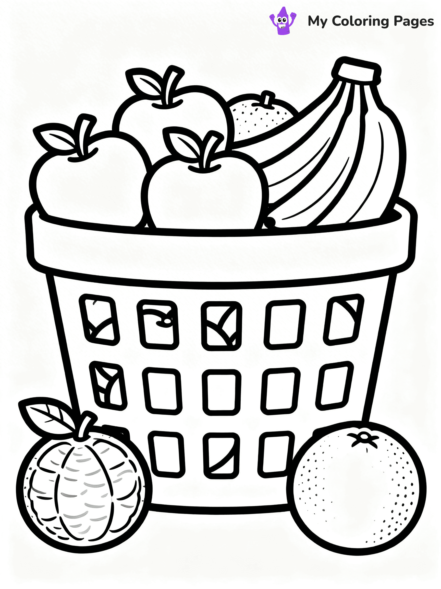 Grocery Store Coloring Pages - 46